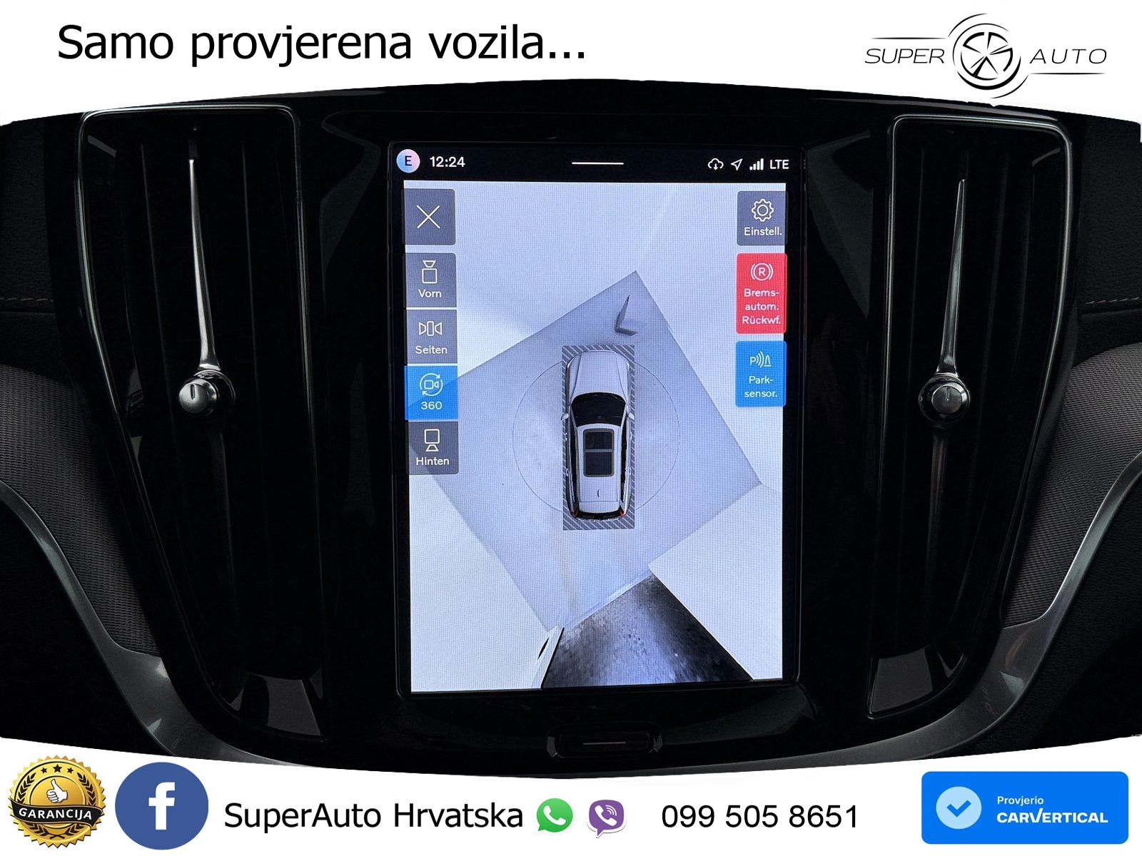 Volvo V60 2.0 B4 Benzin DCT ACC+HEAD+4xGR SJED+360+PANO