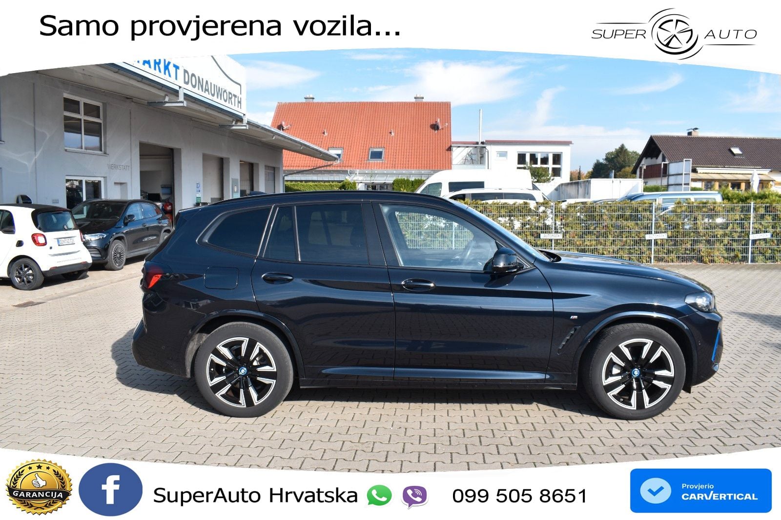 BMW iX3 80 kWh (286 KS) M Sport LED+GR SJED+ACC