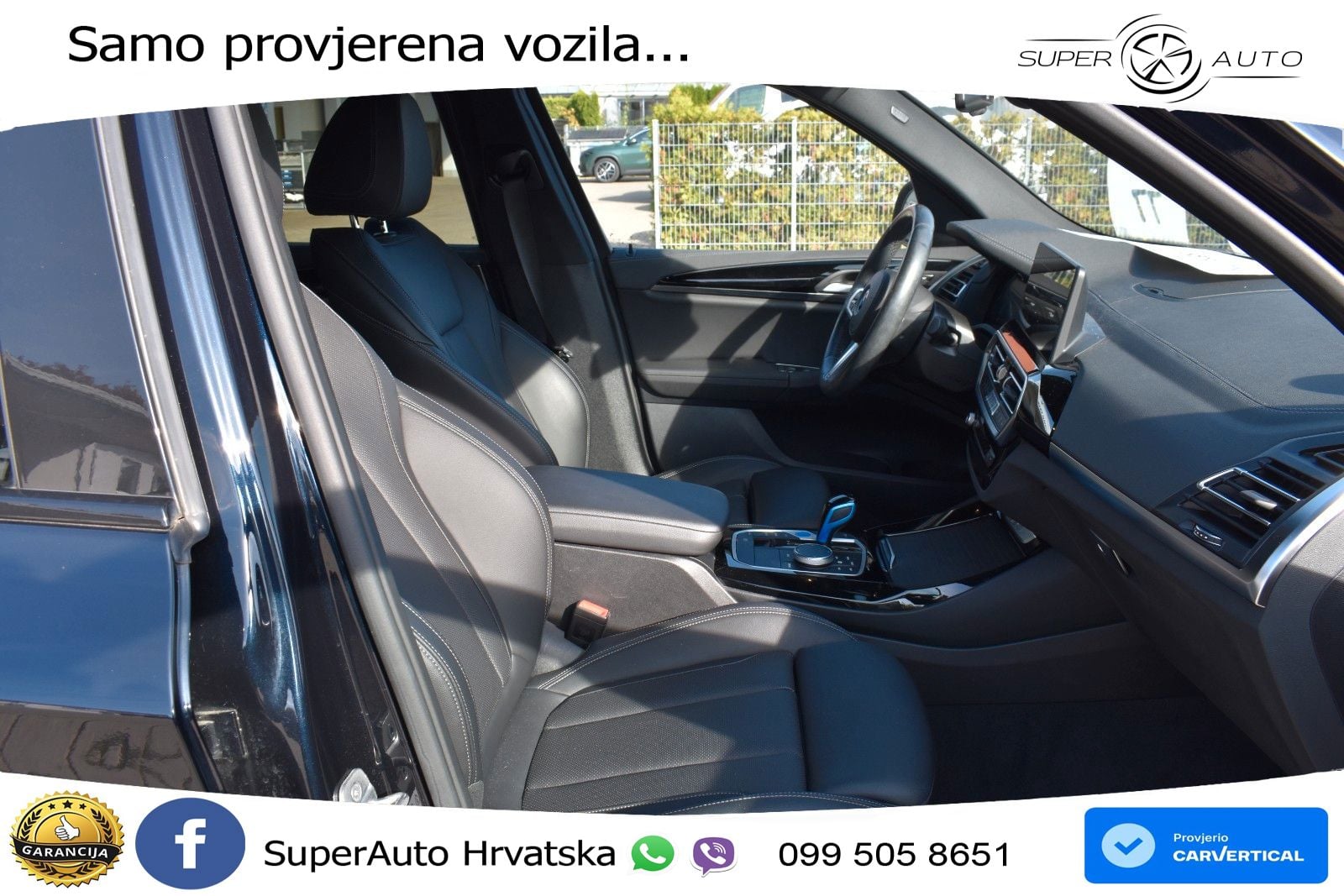 BMW iX3 80 kWh (286 KS) M Sport LED+GR SJED+ACC