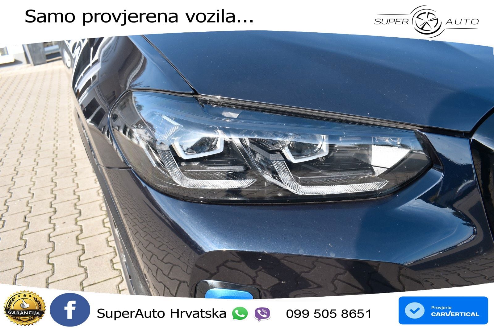 BMW iX3 80 kWh (286 KS) M Sport LED+GR SJED+ACC