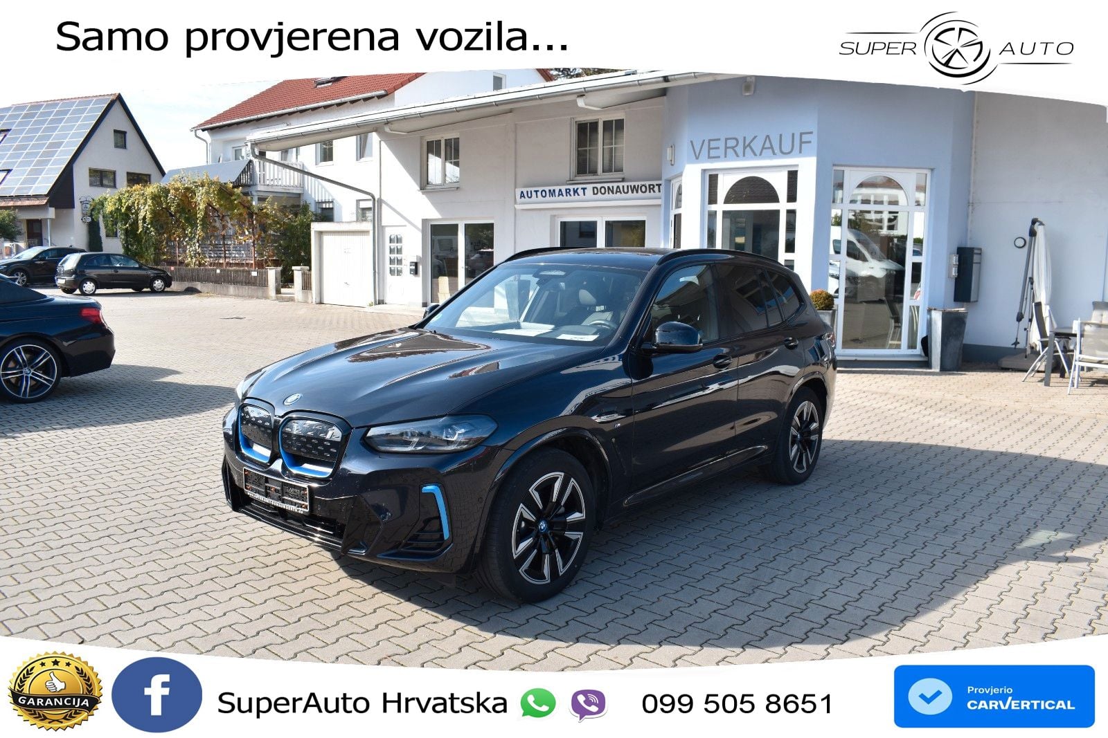 BMW iX3 80 kWh (286 KS) M Sport LED+GR SJED+ACC