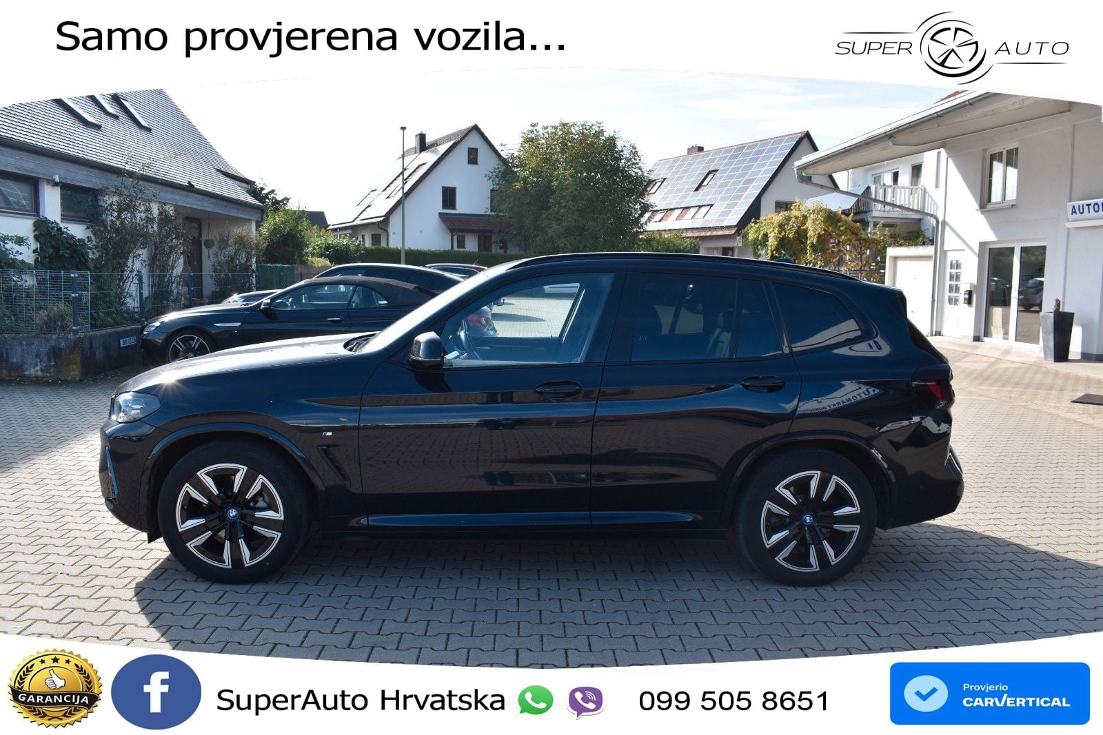 BMW iX3 80 kWh (286 KS) M Sport LED+GR SJED+ACC