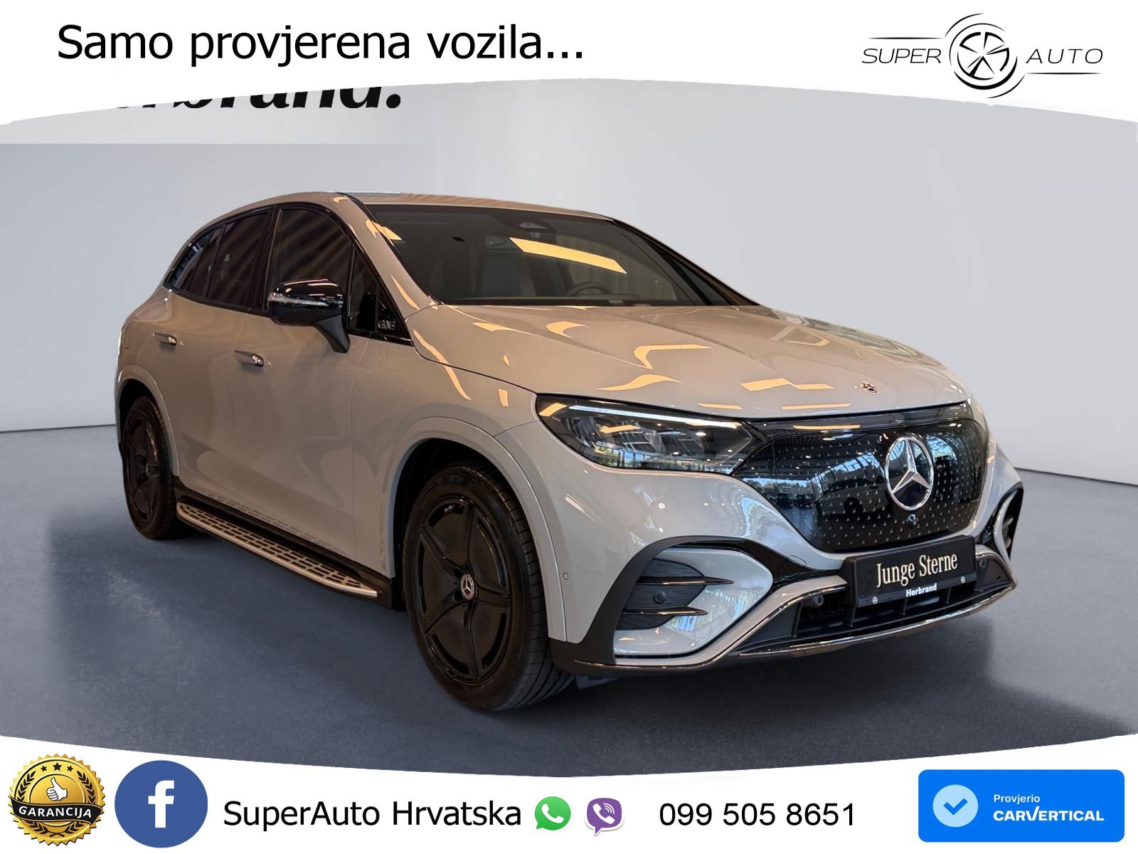 Mercedes EQE SUV 350+ 105 kWh (292 KS) AMG ZRAČNI+ACC+GR SJED+360