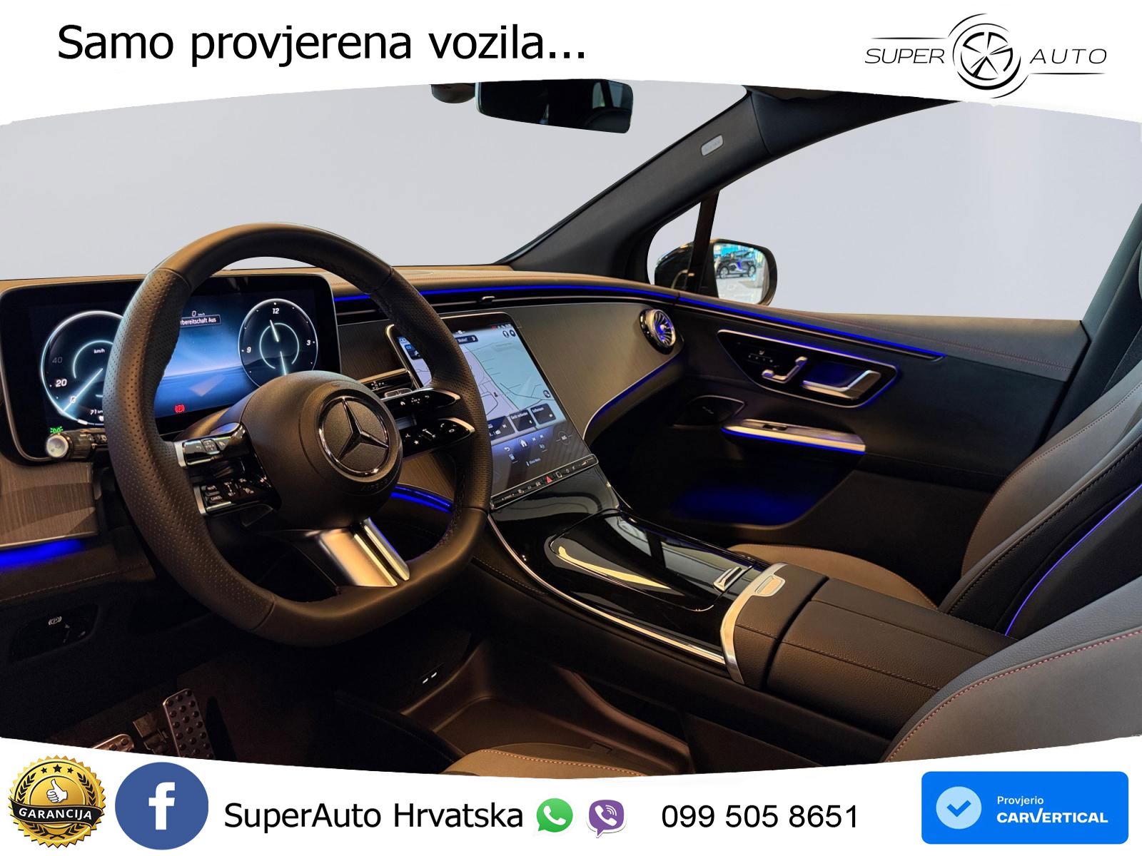Mercedes EQE SUV 350+ 105 kWh (292 KS) AMG ZRAČNI+ACC+GR SJED+360