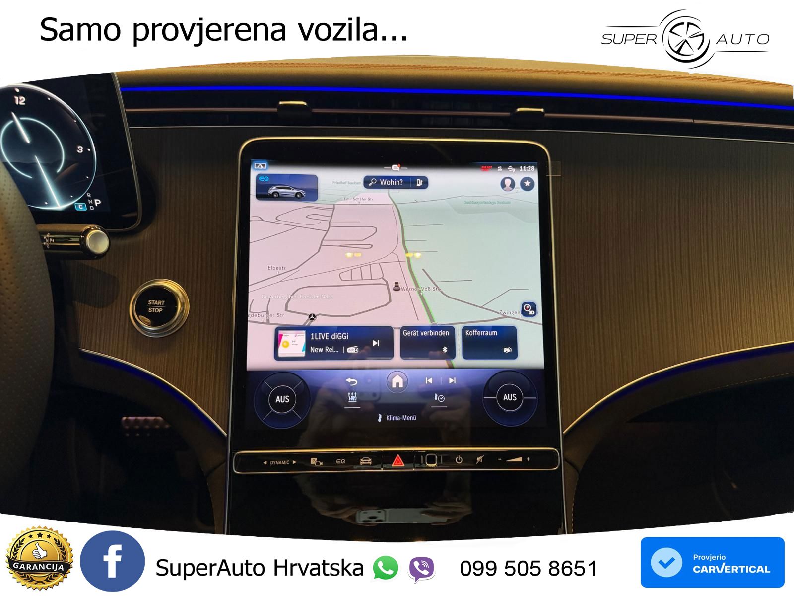 Mercedes EQE SUV 350+ 105 kWh (292 KS) AMG ZRAČNI+ACC+GR SJED+360