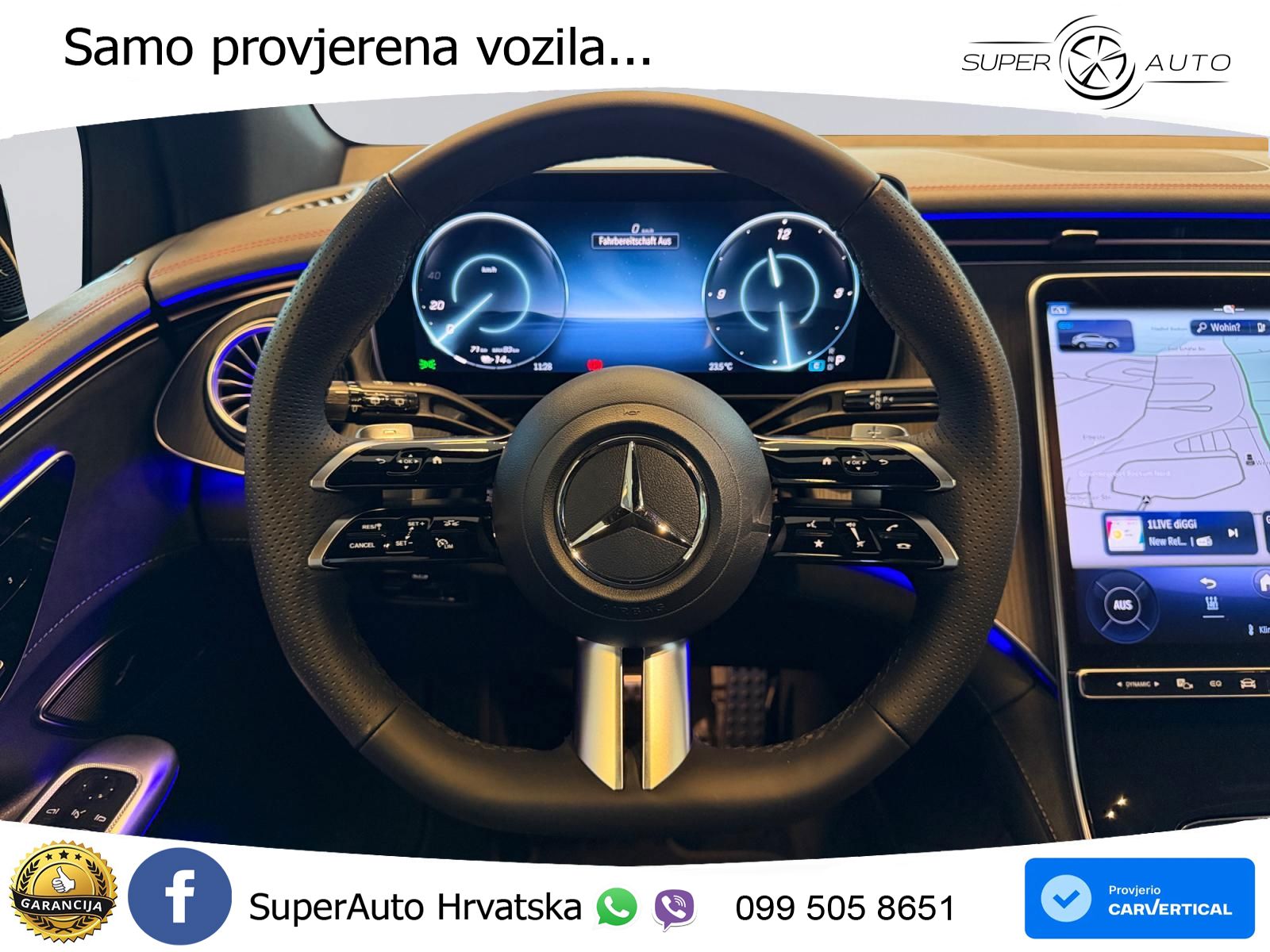 Mercedes EQE SUV 350+ 105 kWh (292 KS) AMG ZRAČNI+ACC+GR SJED+360