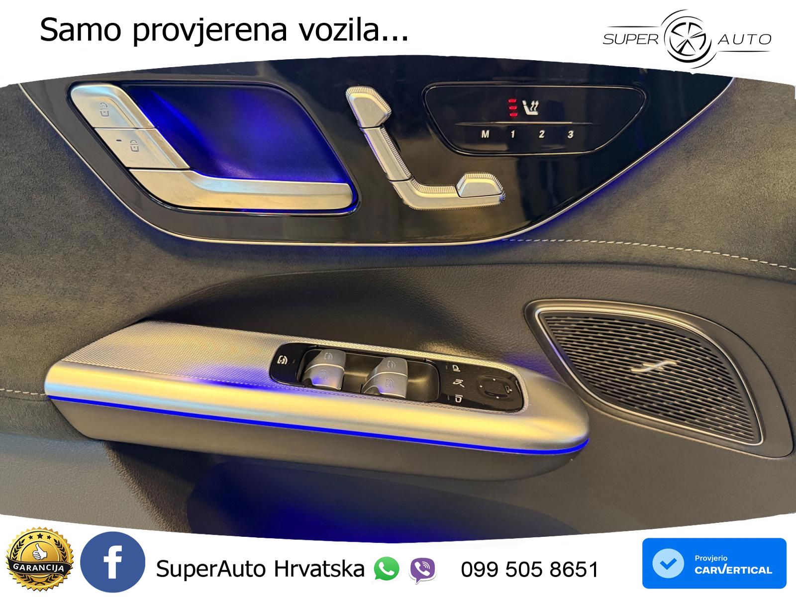 Mercedes EQE SUV 350+ 105 kWh (292 KS) AMG ZRAČNI+ACC+GR SJED+360