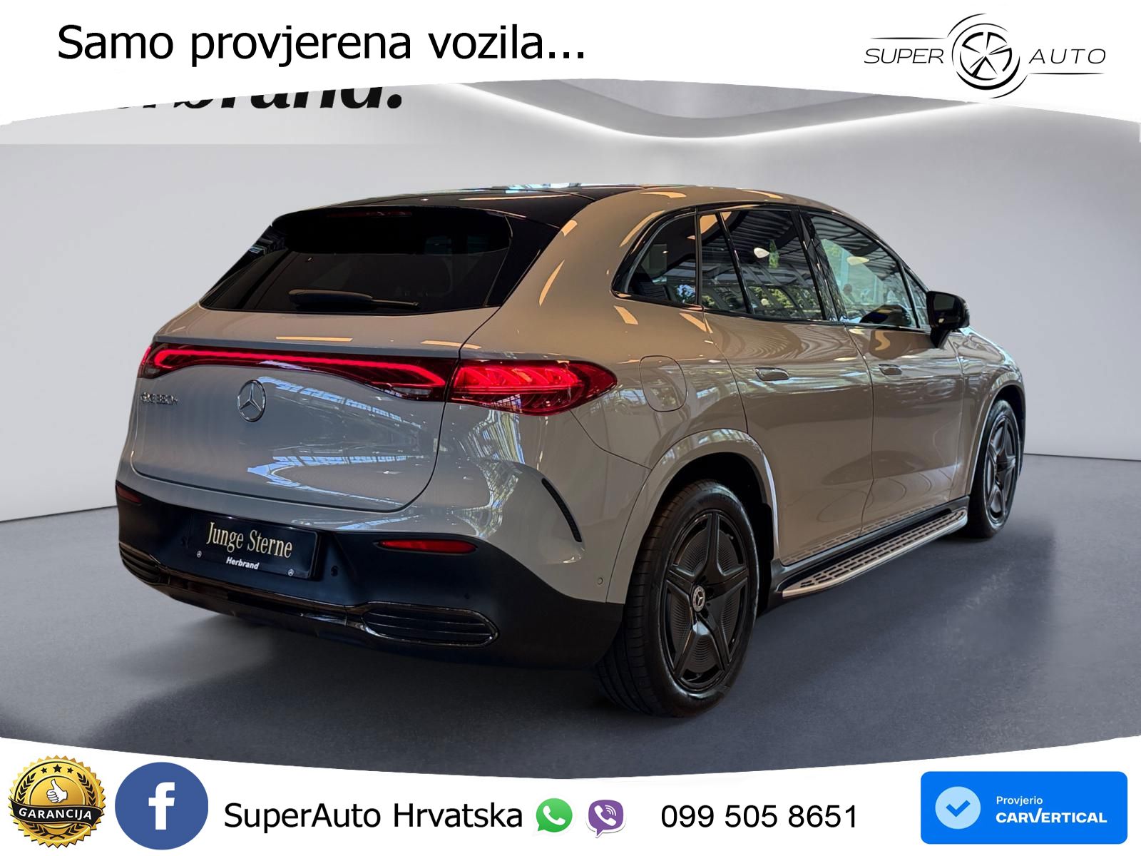 Mercedes EQE SUV 350+ 105 kWh (292 KS) AMG ZRAČNI+ACC+GR SJED+360
