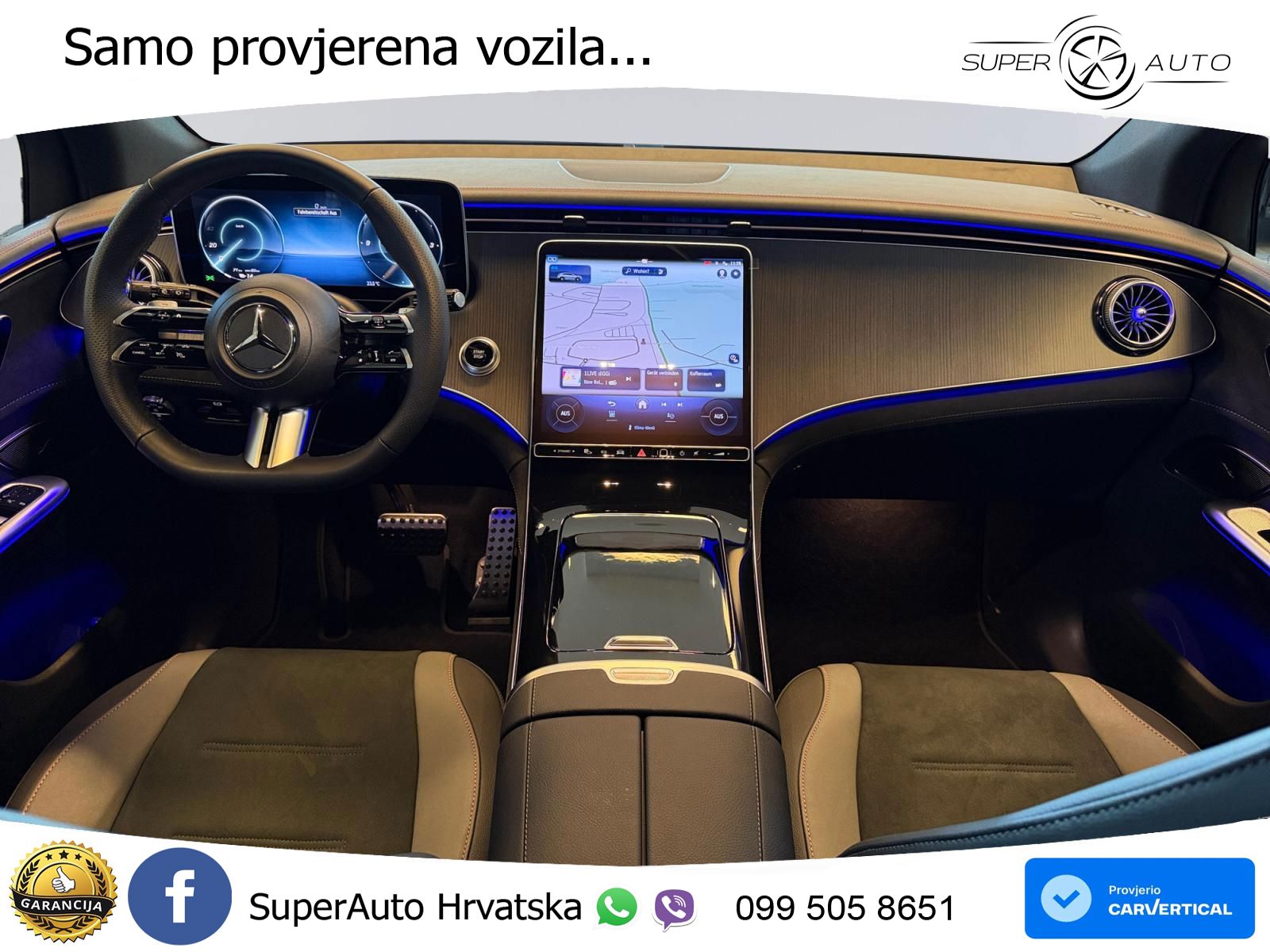 Mercedes EQE SUV 350+ 105 kWh (292 KS) AMG ZRAČNI+ACC+GR SJED+360
