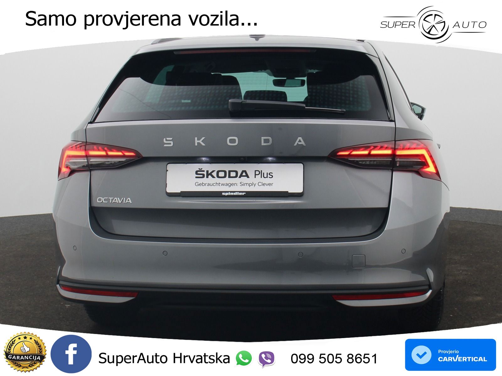 Škoda Octavia Combi 1.5 TSI (150 KS) DSG Selection LED+GR SJED+ACC