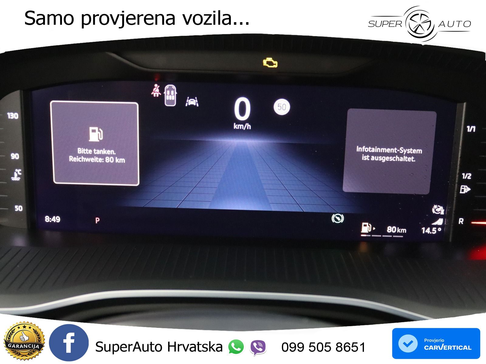 Škoda Octavia Combi 1.5 TSI (150 KS) DSG Selection LED+GR SJED+ACC