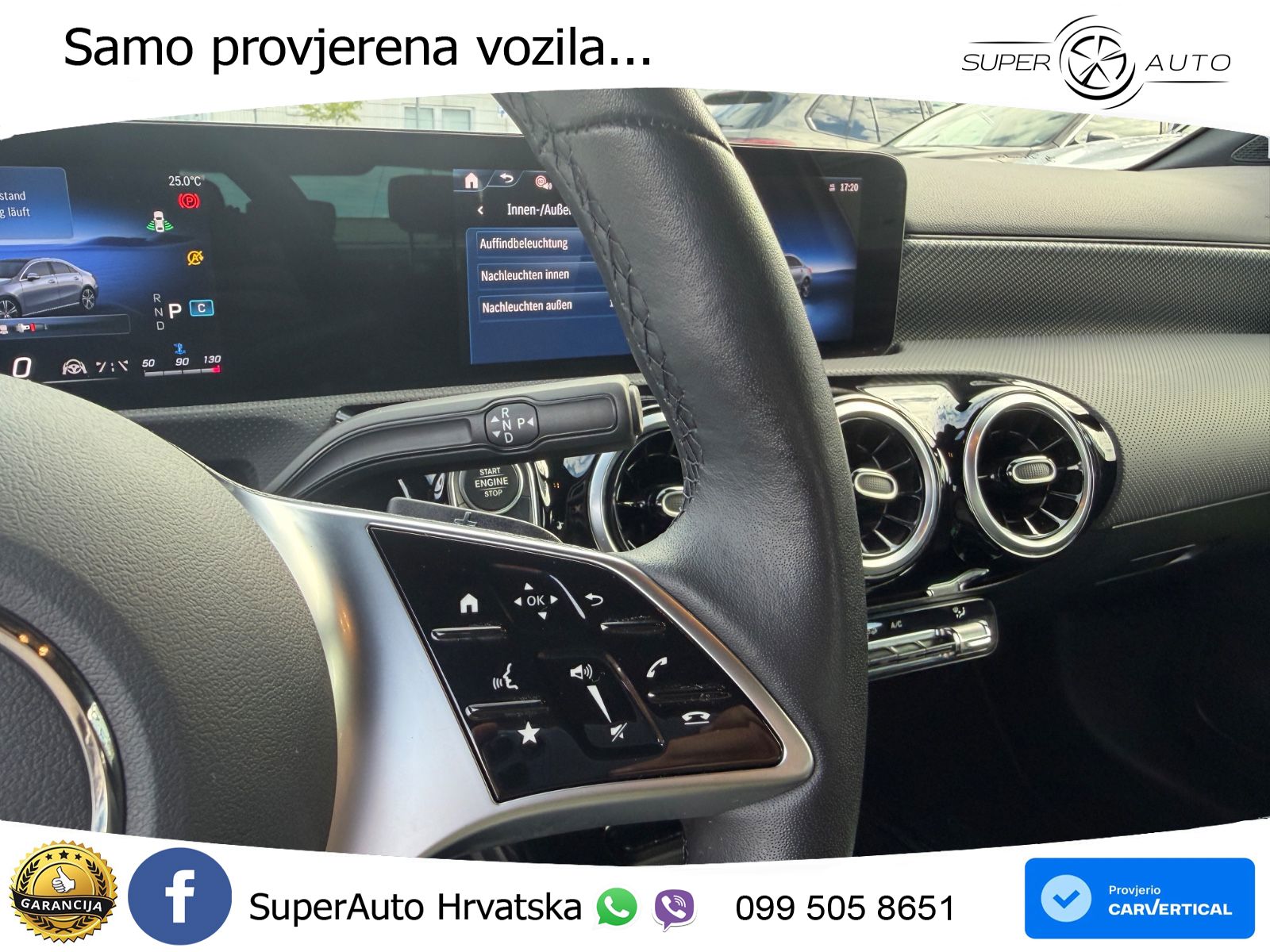 Mercedes-Benz A 180d 8G-DCT LED+GR SJED+ACC