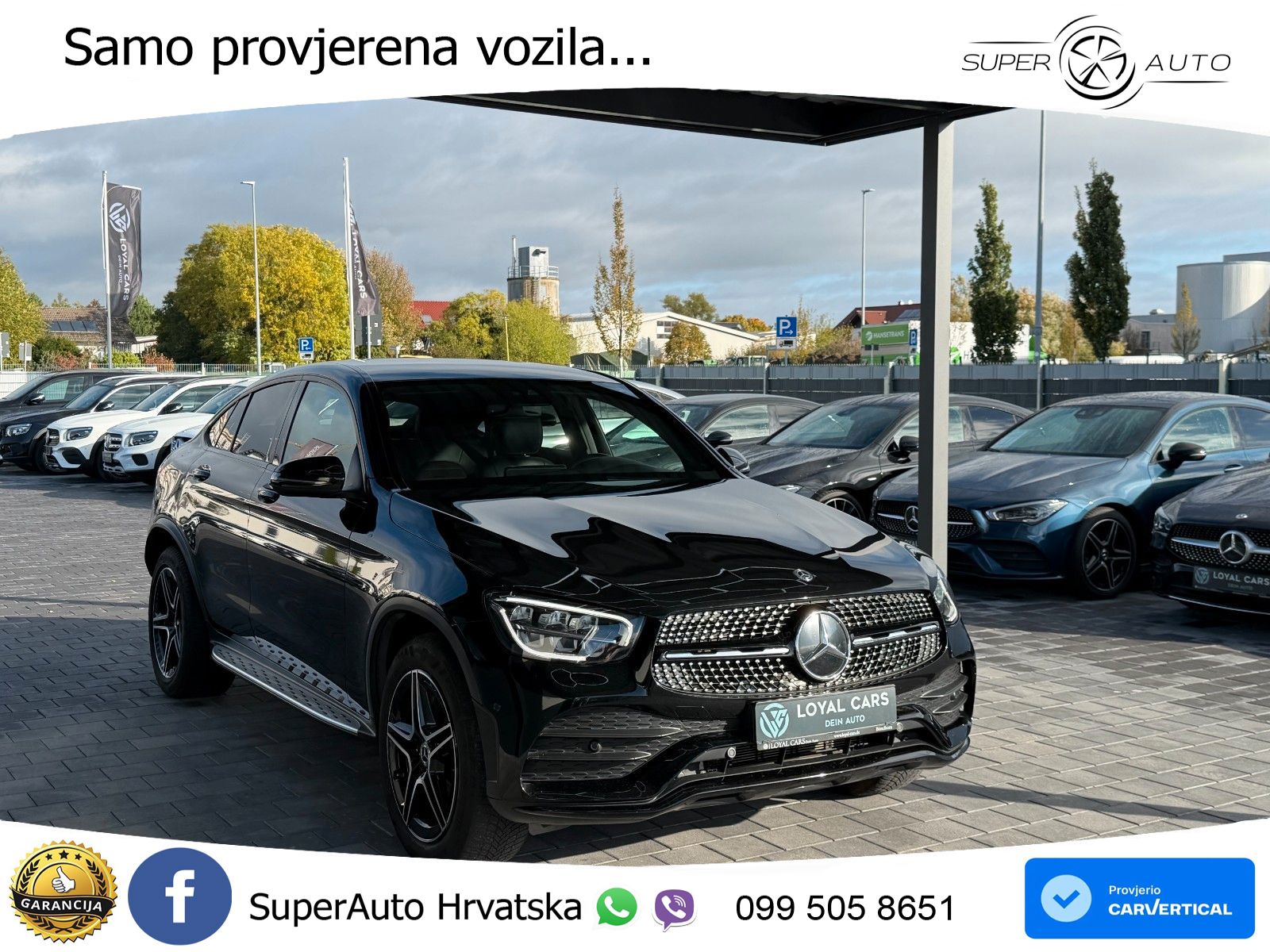 Mercedes GLC Coupe 200 (197 KS) 4MATIC G-TRONIC AMG