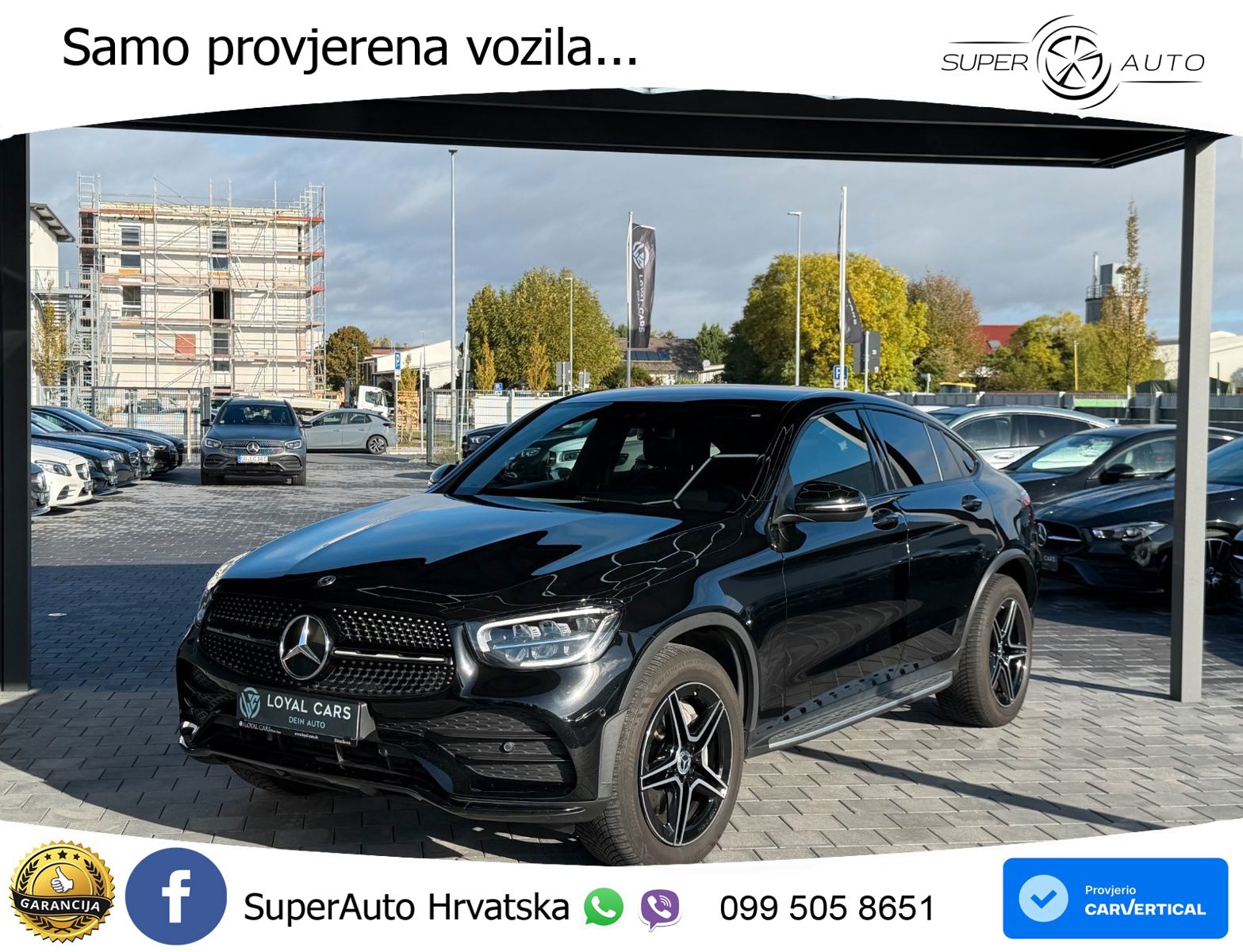 Mercedes GLC Coupe 200 (197 KS) 4MATIC G-TRONIC AMG