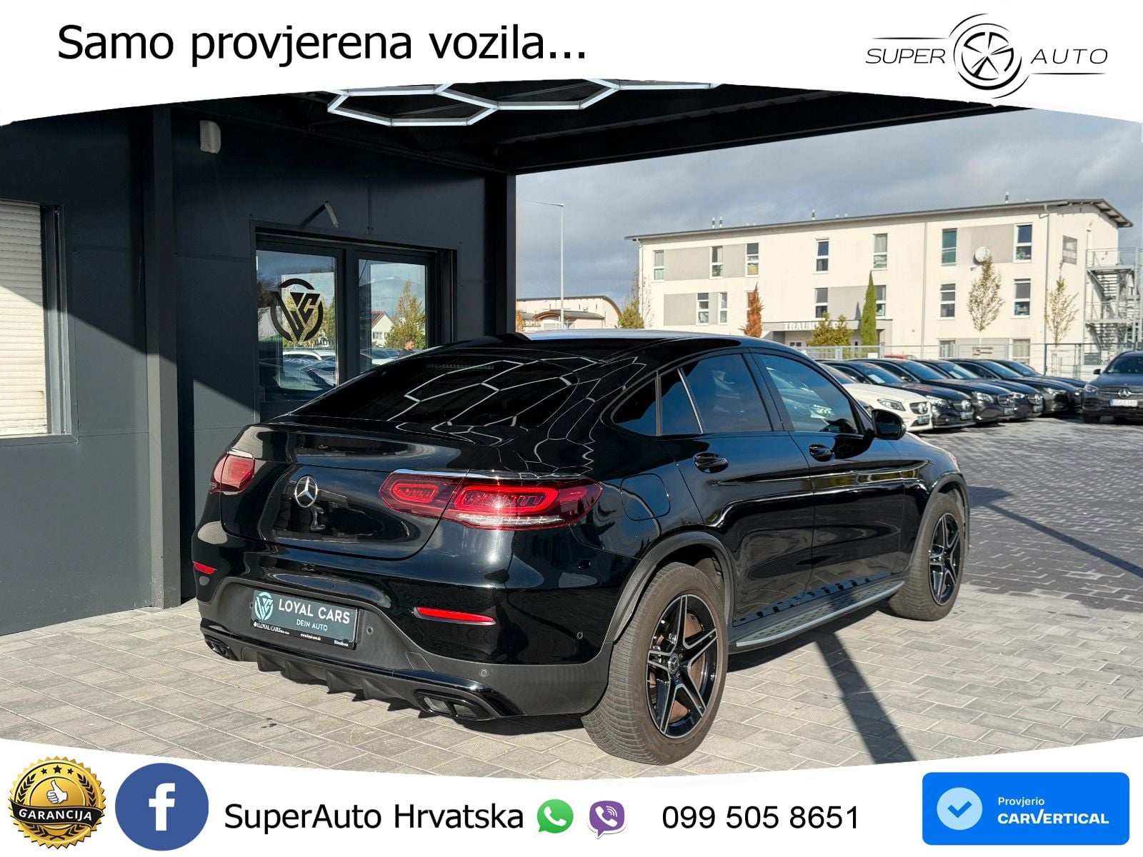 Mercedes GLC Coupe 200 (197 KS) 4MATIC G-TRONIC AMG