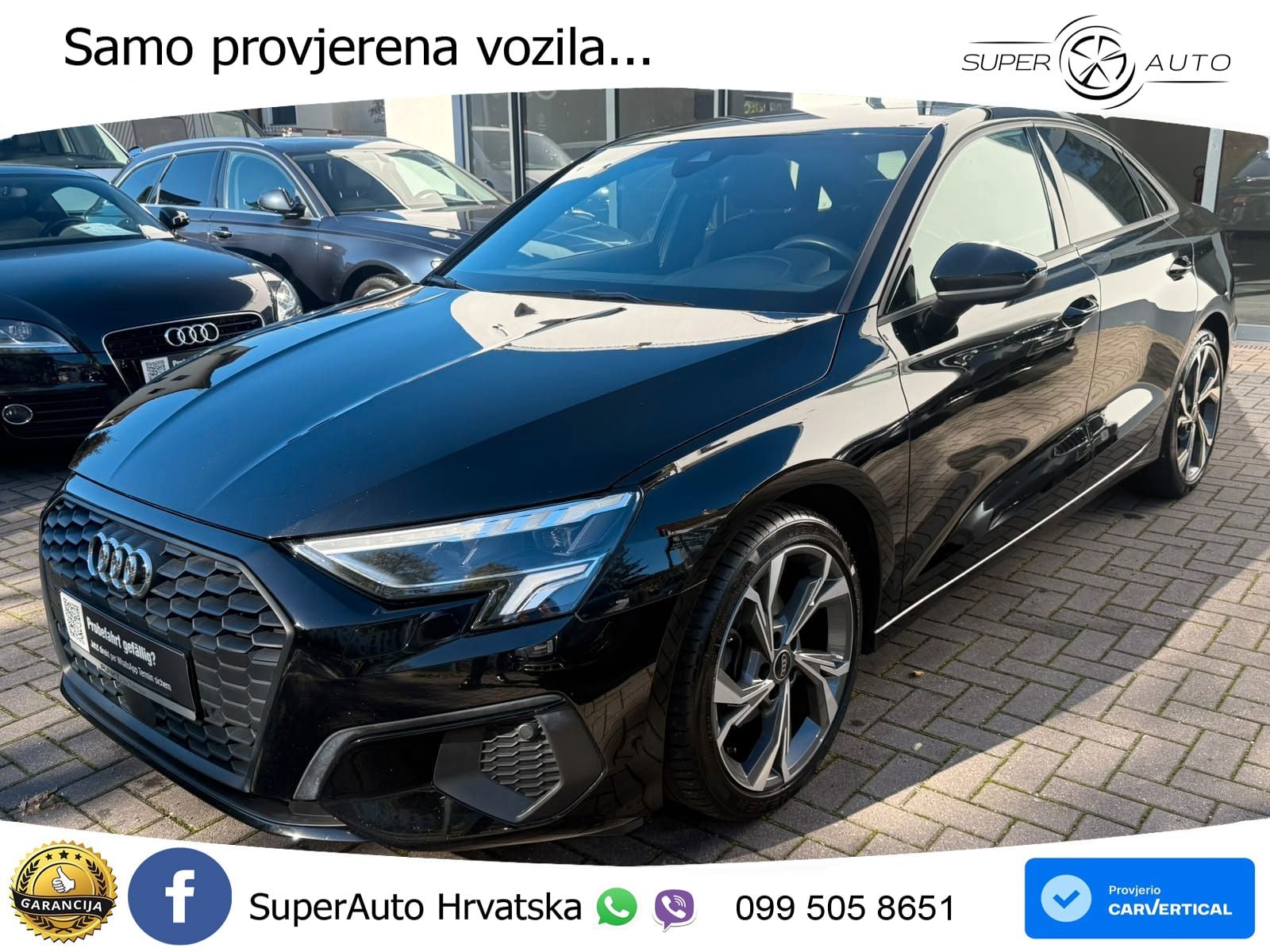 Audi A3 Limuzina 35 TDI (150 KS) S tronic LED+GR SJED+ACC