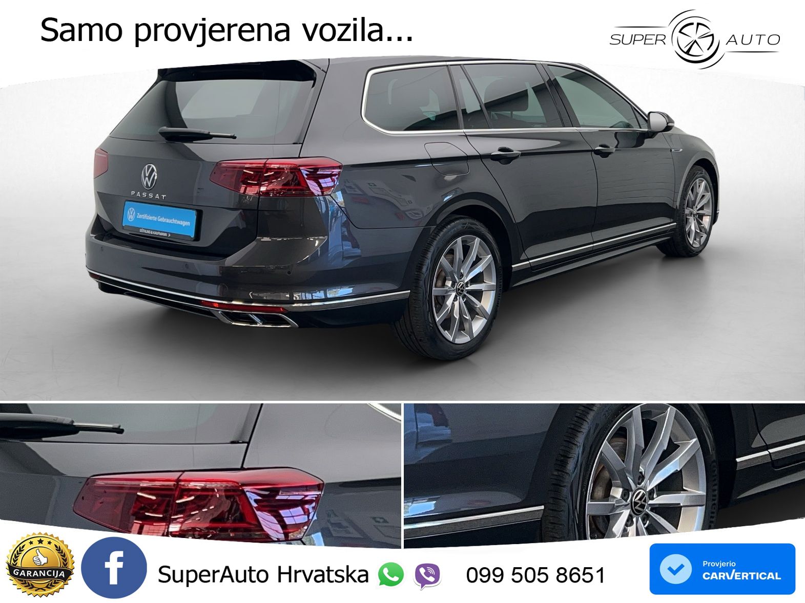 Volkswagen Passat Variant 2.0 TDI (150 KS) DSG Business LED+GR SJED+ACC