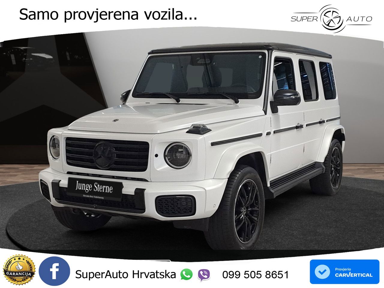 Mercedes G 500 Long (449 KS) 4MATIC 9G-TRONIC Exclusive LED+GR SJED+ACC