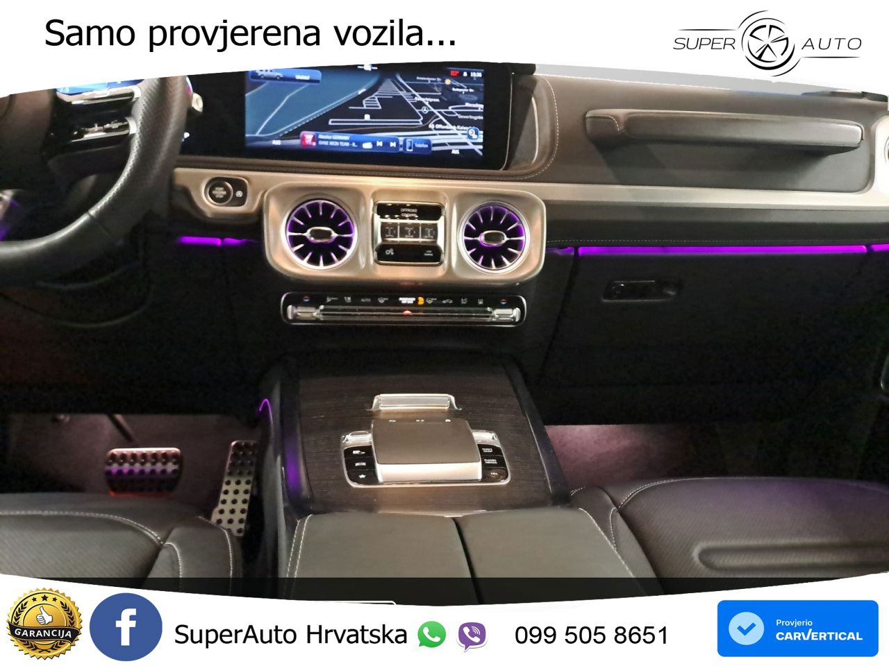 Mercedes G 500 Long (449 KS) 4MATIC 9G-TRONIC Exclusive LED+GR SJED+ACC