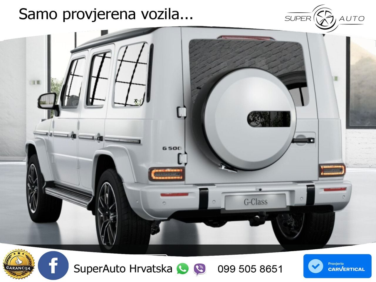 Mercedes G 500 Long (449 KS) 4MATIC 9G-TRONIC Exclusive LED+GR SJED+ACC