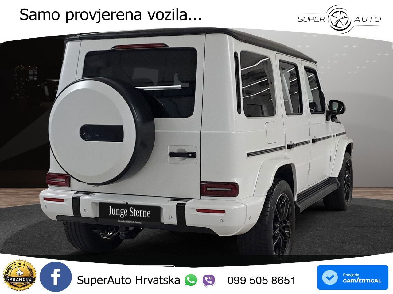 Mercedes G 500 Long (449 KS) 4MATIC 9G-TRONIC Exclusive LED+GR SJED+ACC