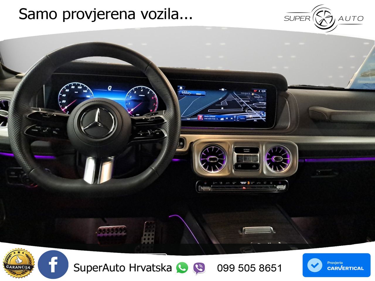 Mercedes G 500 Long (449 KS) 4MATIC 9G-TRONIC Exclusive LED+GR SJED+ACC