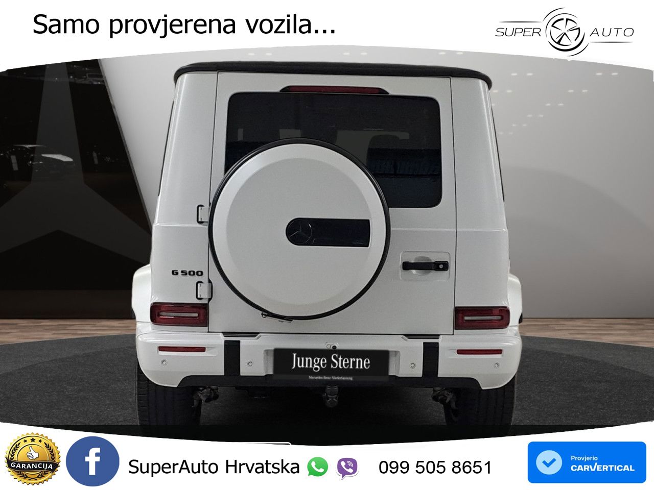 Mercedes G 500 Long (449 KS) 4MATIC 9G-TRONIC Exclusive LED+GR SJED+ACC