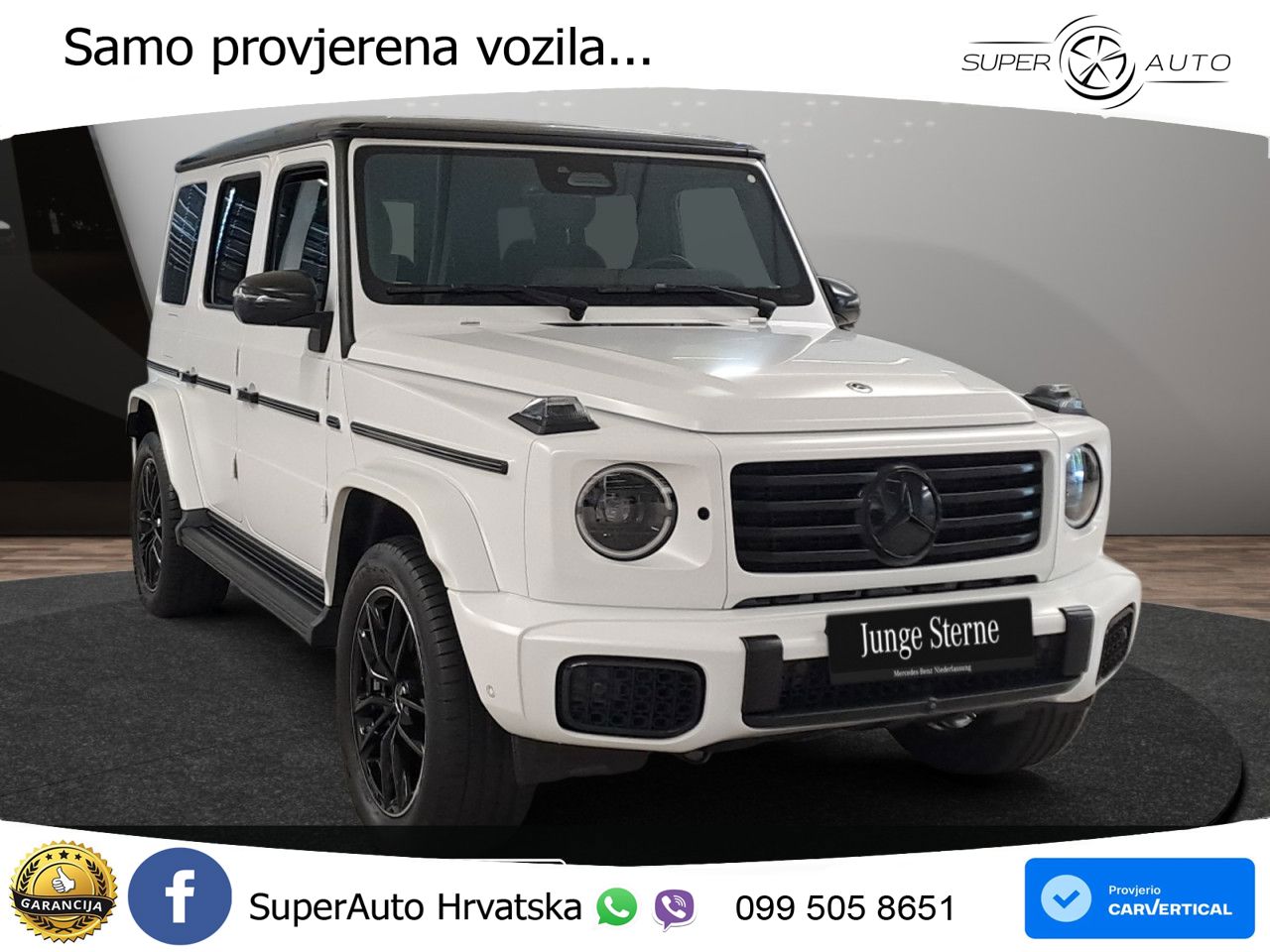 Mercedes G 500 Long (449 KS) 4MATIC 9G-TRONIC Exclusive LED+GR SJED+ACC