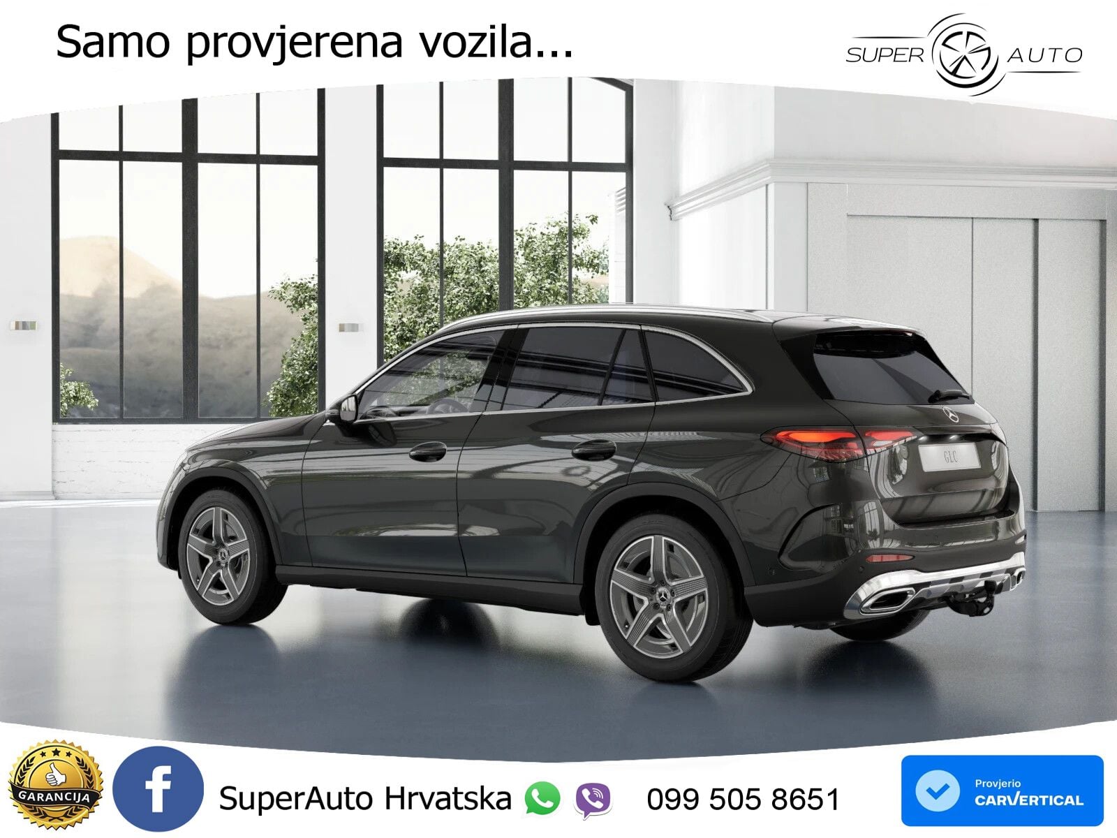 Mercedes GLC 220d (197 KS) 4MATIC 9G-TRONIC AMG LED+GR SJED+ACC