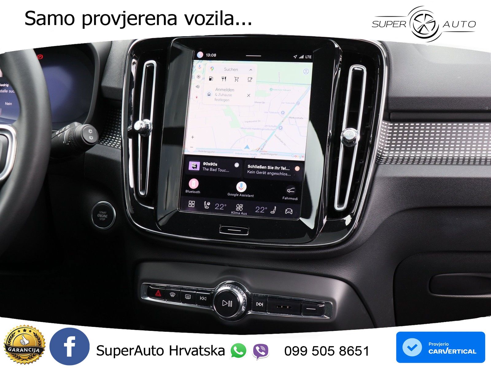 Volvo XC40 2.0 B3 163 KS Automatic LED+GR SJED+ACC