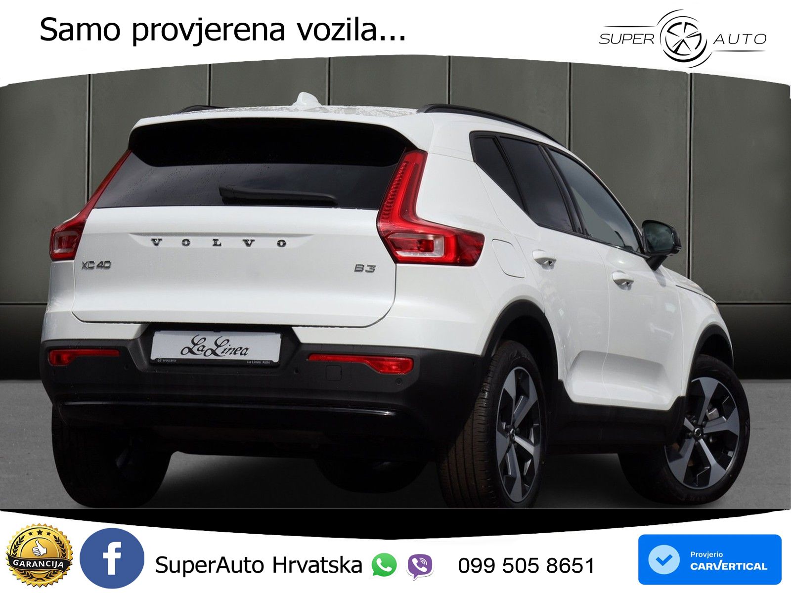 Volvo XC40 2.0 B3 163 KS Automatic LED+GR SJED+ACC