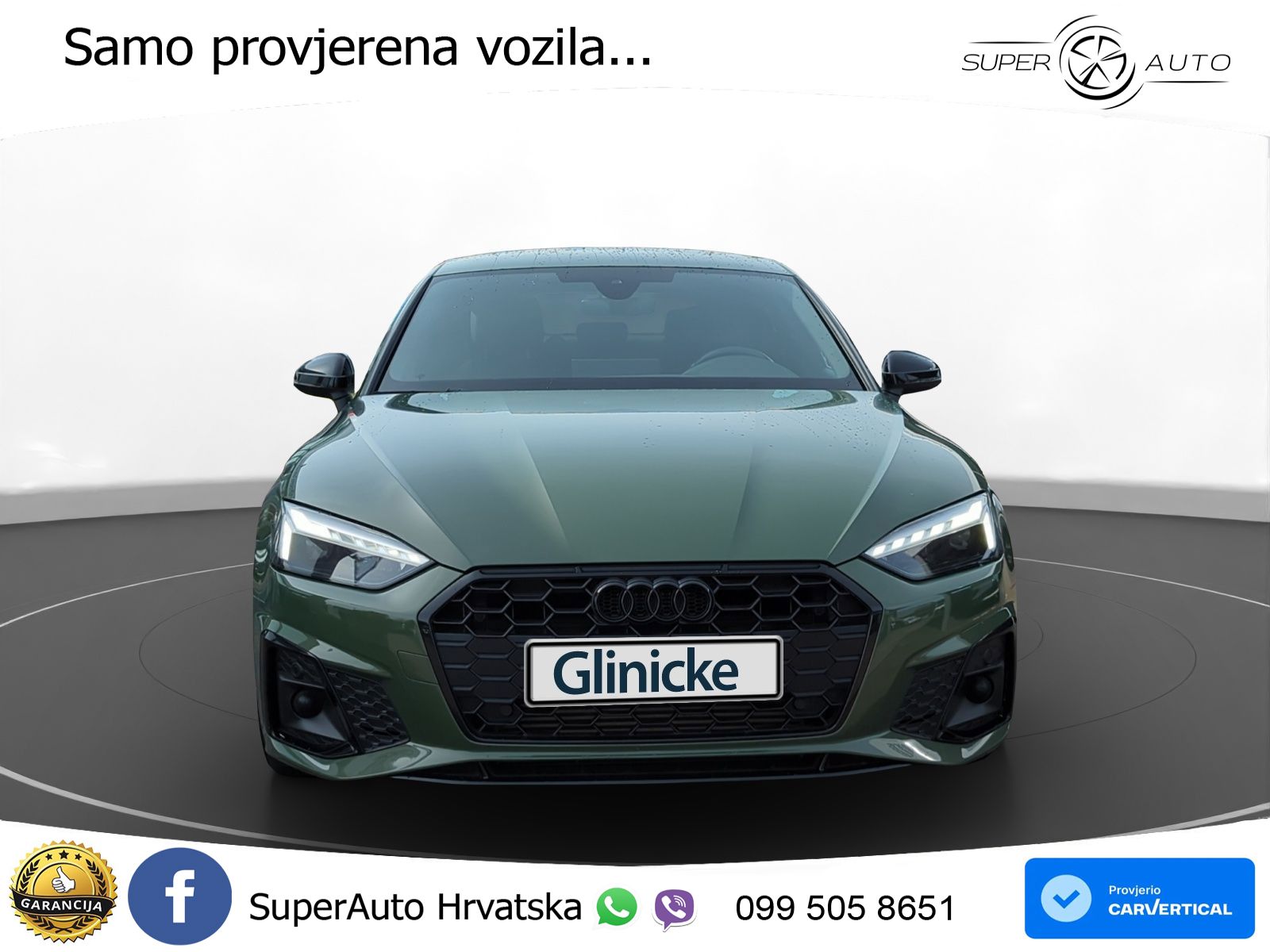 Audi A5 Sportback 40 TFSI (190 KS) S tronic S line MATRIX+GR SJED+KAM