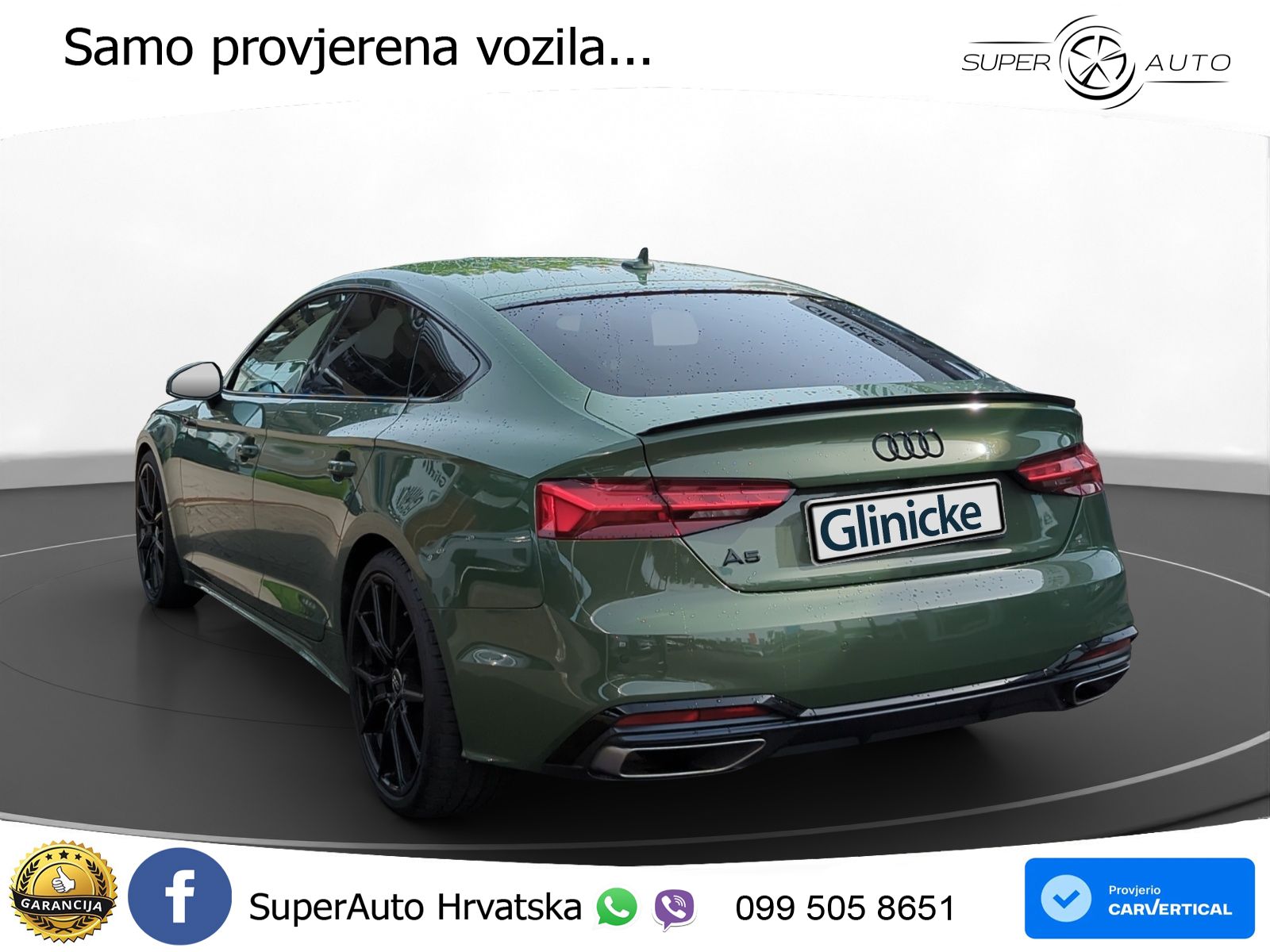 Audi A5 Sportback 40 TFSI (190 KS) S tronic S line MATRIX+GR SJED+KAM