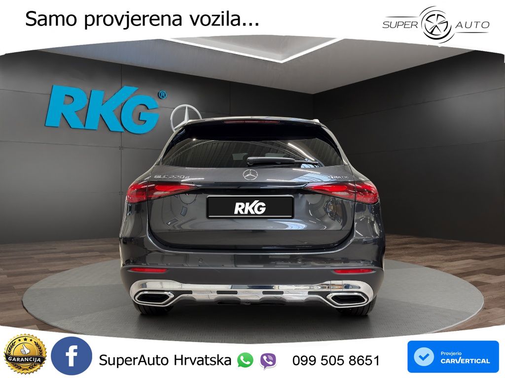 Mercedes GLC 220d (197 KS) 4MATIC 9G-TRONIC LED+GR SJED+ACC