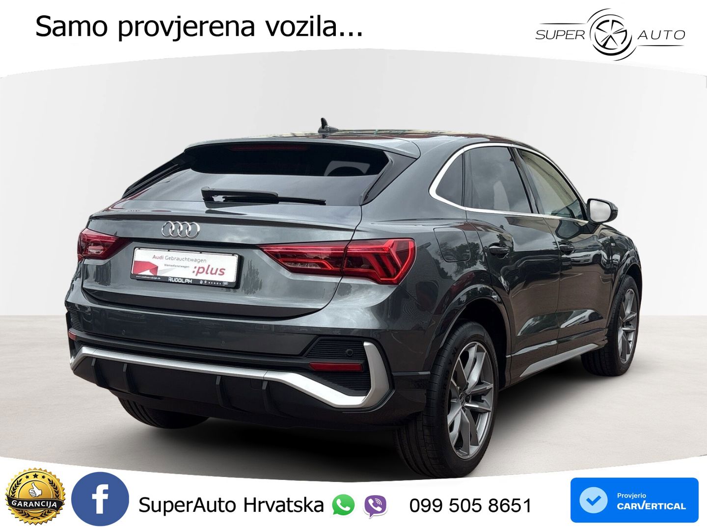 Audi Q3 II Sportback 35 TFSI (150 KS) S tronic S line LED+GR SJED+ACC