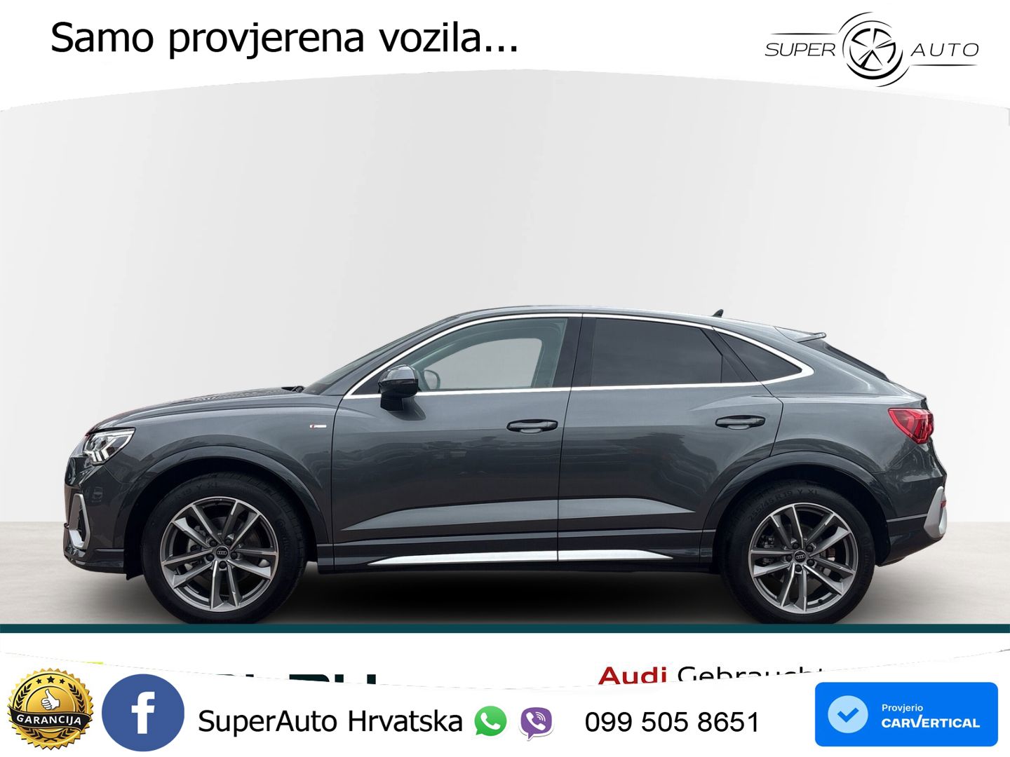 Audi Q3 II Sportback 35 TFSI (150 KS) S tronic S line LED+GR SJED+ACC