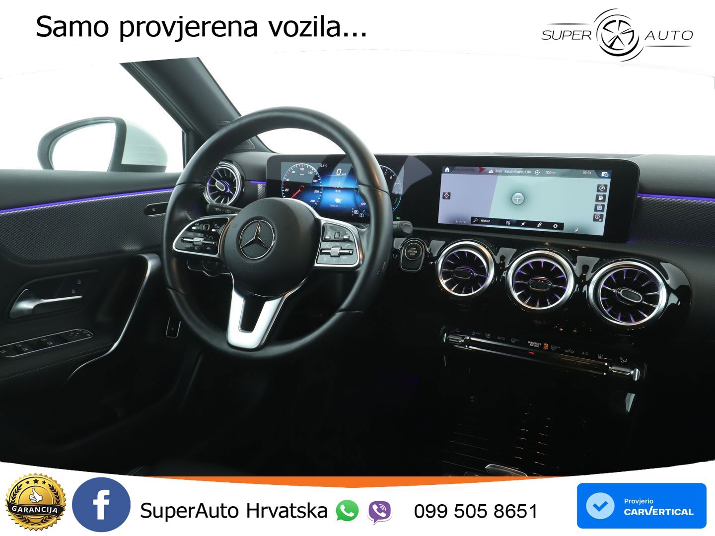 Mercedes-Benz A 250e 8G-DCT LED+GR SJED+ACC