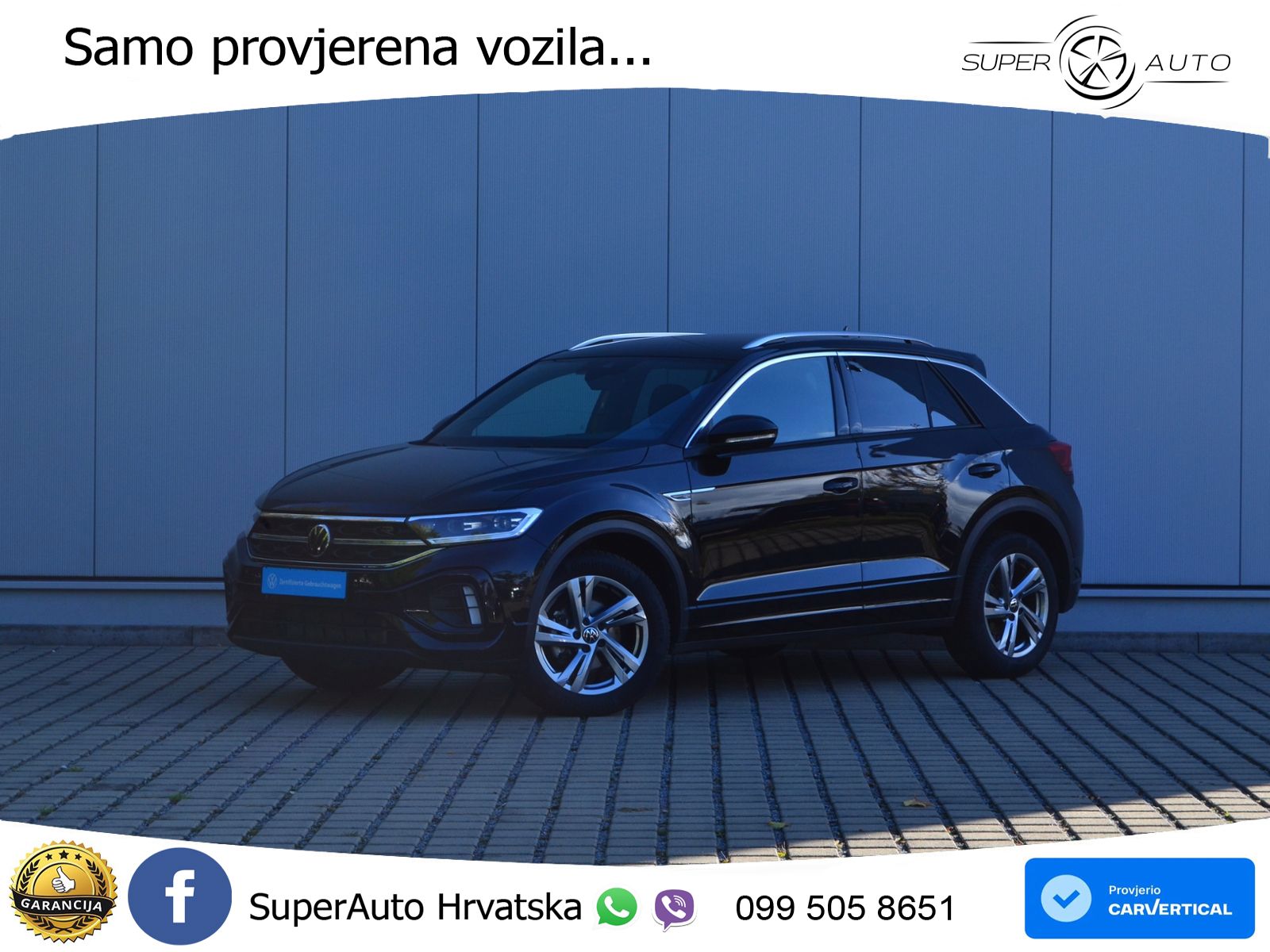 Volkswagen T-Roc 1.5 TSI (150 KS) DSG R-Line LED+GR SJED+ACC