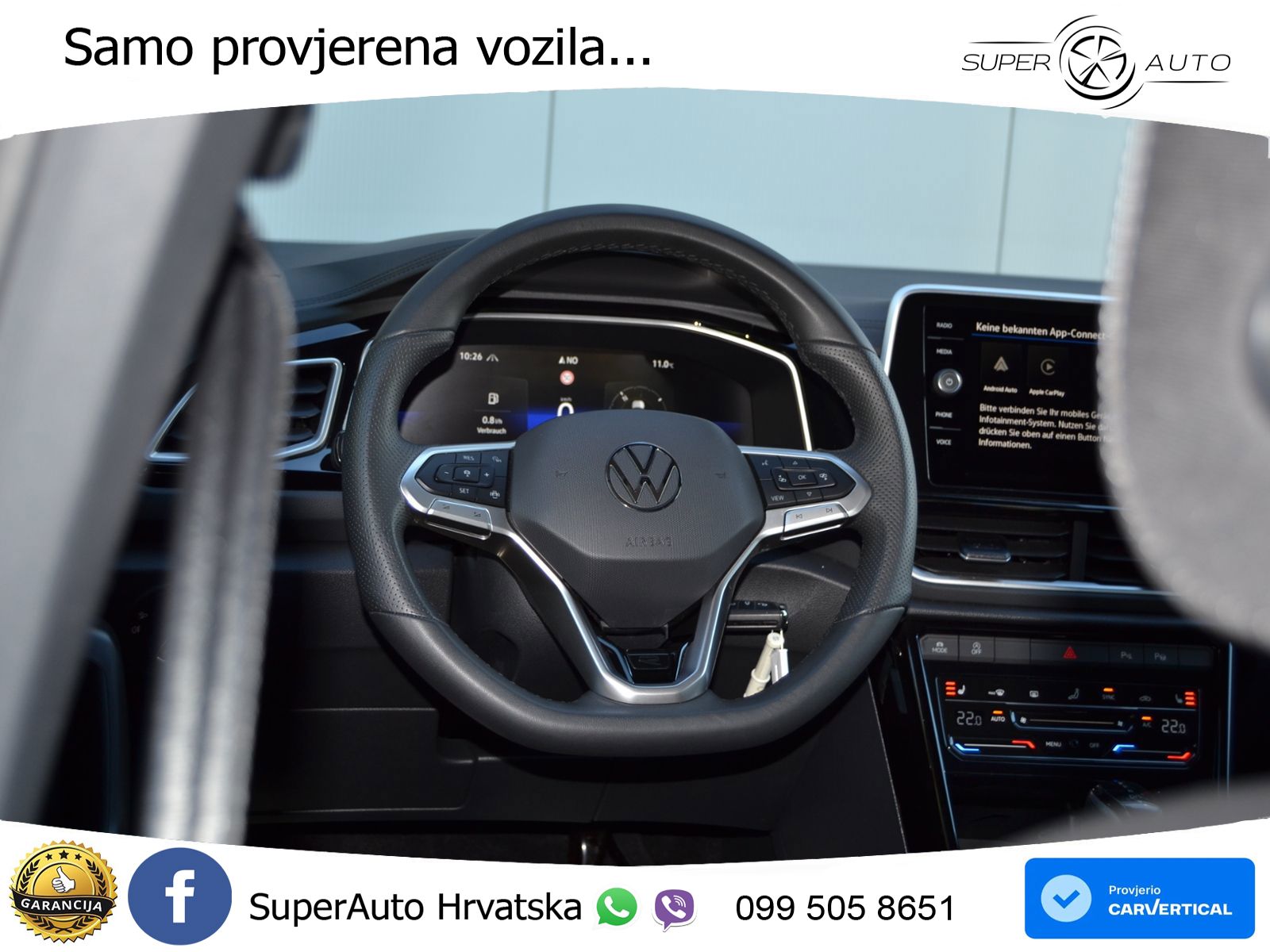 Volkswagen T-Roc 1.5 TSI (150 KS) DSG R-Line LED+GR SJED+ACC