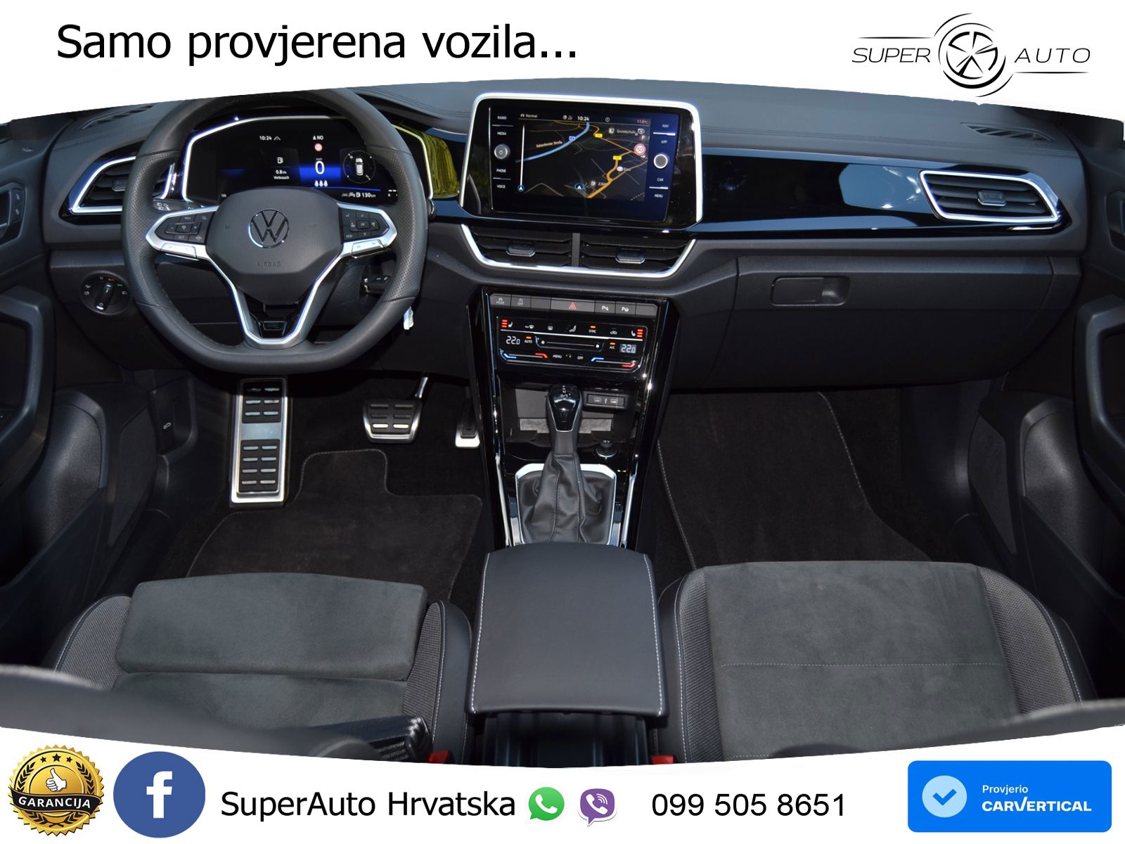 Volkswagen T-Roc 1.5 TSI (150 KS) DSG R-Line LED+GR SJED+ACC