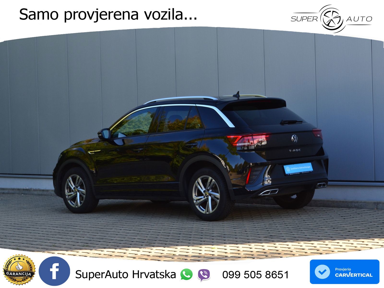 Volkswagen T-Roc 1.5 TSI (150 KS) DSG R-Line LED+GR SJED+ACC