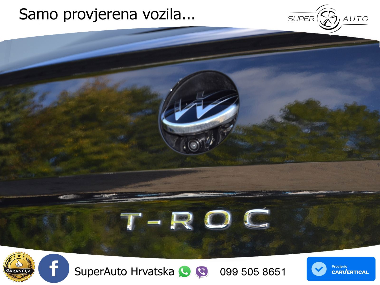 Volkswagen T-Roc 1.5 TSI (150 KS) DSG R-Line LED+GR SJED+ACC