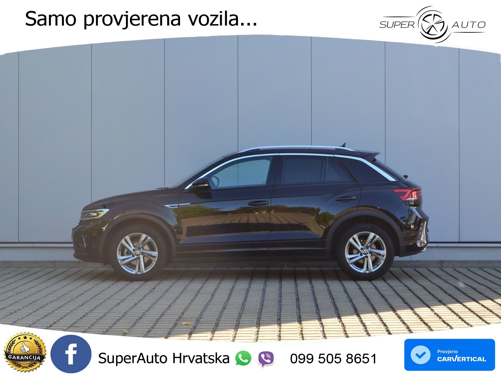 Volkswagen T-Roc 1.5 TSI (150 KS) DSG R-Line LED+GR SJED+ACC