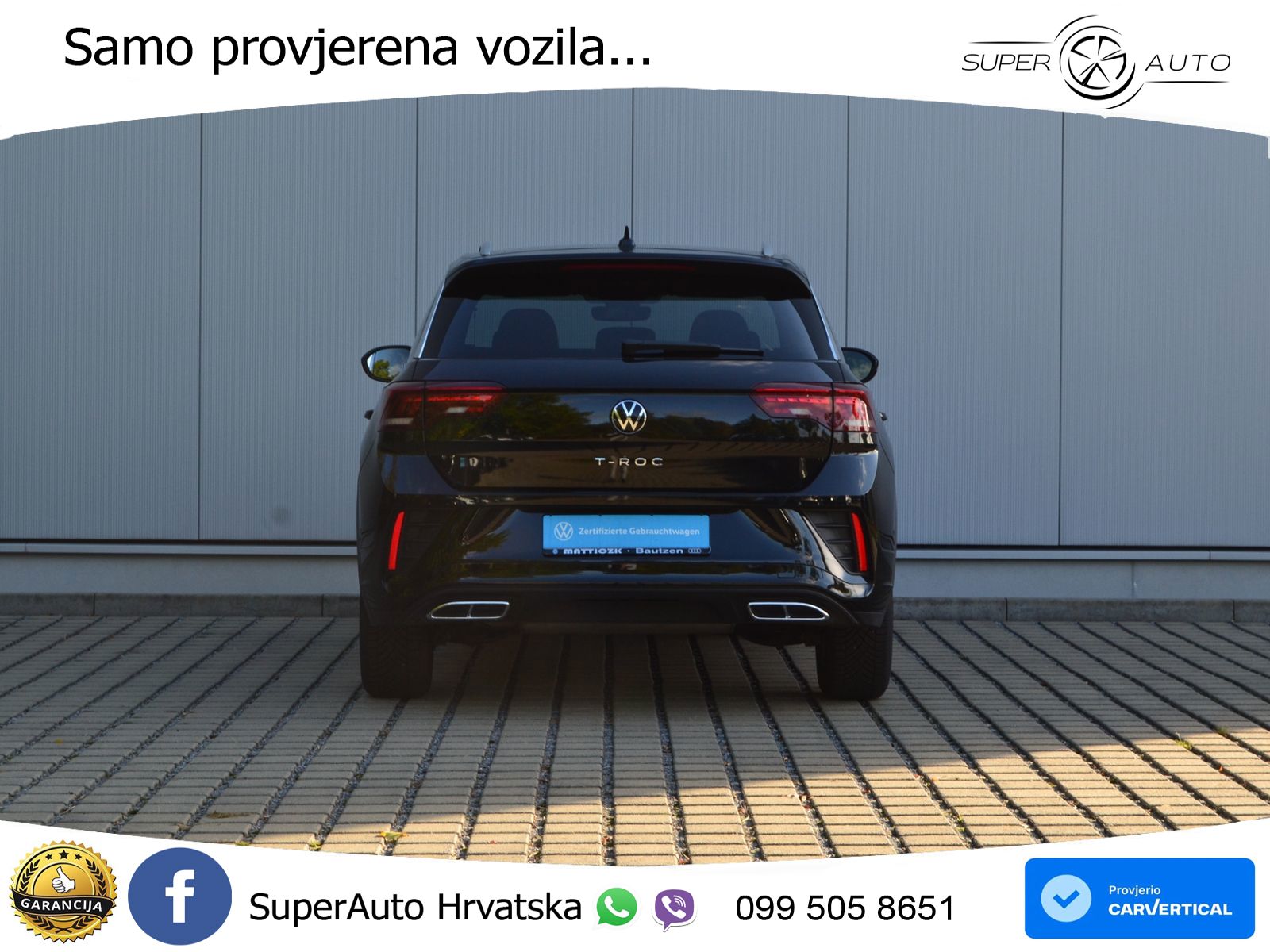 Volkswagen T-Roc 1.5 TSI (150 KS) DSG R-Line LED+GR SJED+ACC
