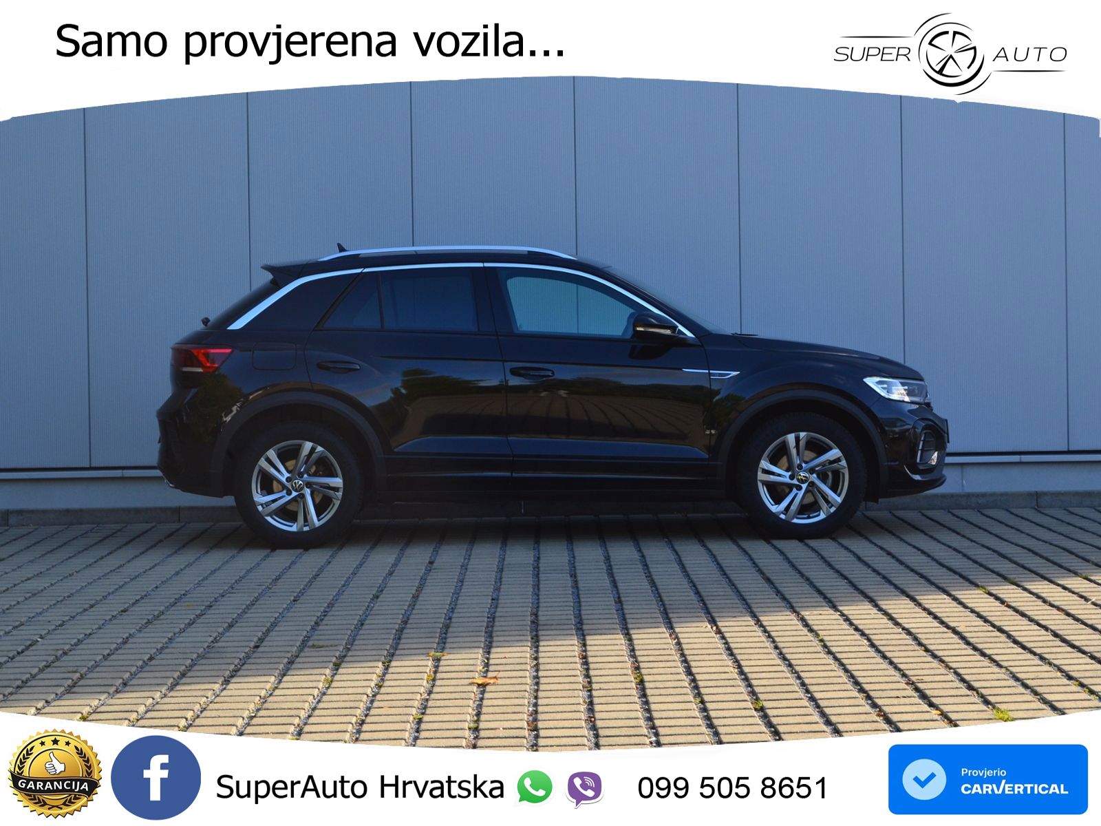 Volkswagen T-Roc 1.5 TSI (150 KS) DSG R-Line LED+GR SJED+ACC