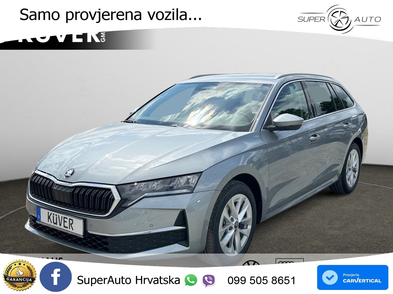 Škoda Octavia Combi 1.5 TSI (150 KS) DSG Selection LED+GR SJED+ACC