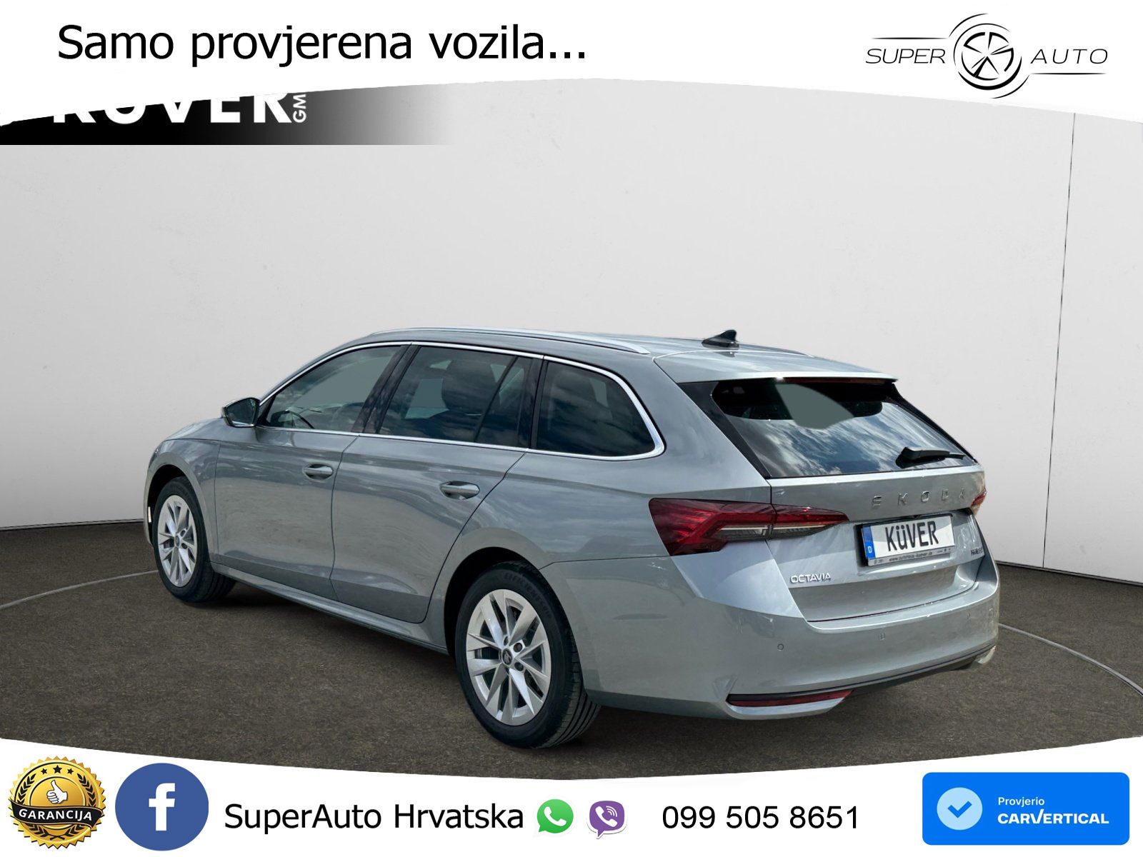 Škoda Octavia Combi 1.5 TSI (150 KS) DSG Selection LED+GR SJED+ACC