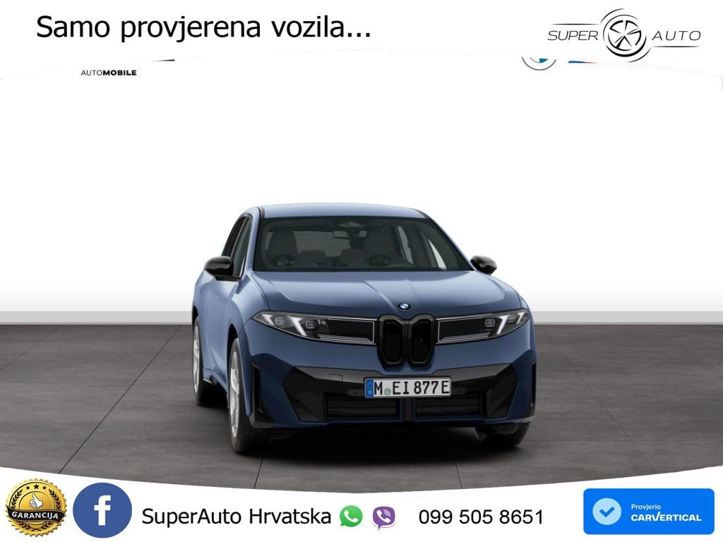 BMW iX3 50 108.7 kWh (469 KS) xDrive M Sport LED+GR SJED+ACC