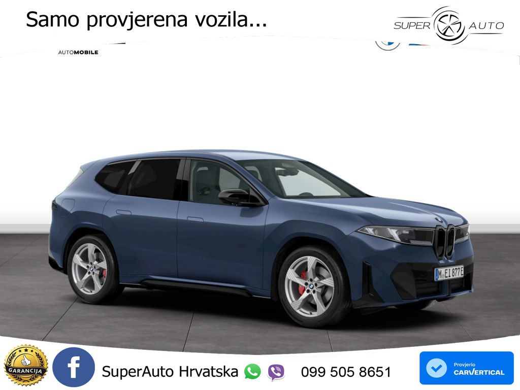 BMW iX3 50 108.7 kWh (469 KS) xDrive M Sport LED+GR SJED+ACC