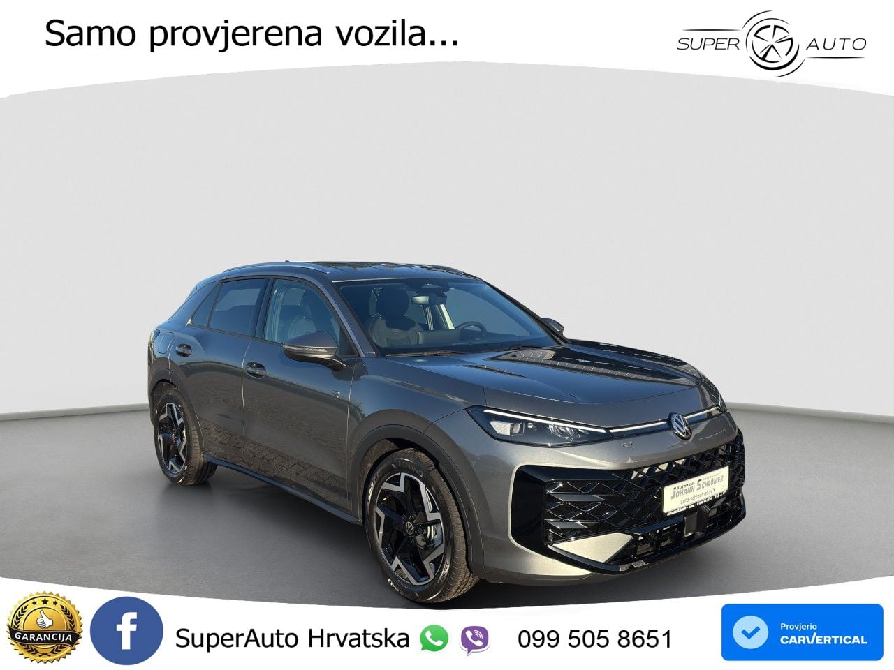 Volkswagen T-Roc 1.5 eTSI (150 KS)  DSG R-Line LED+GR SJED+ACC